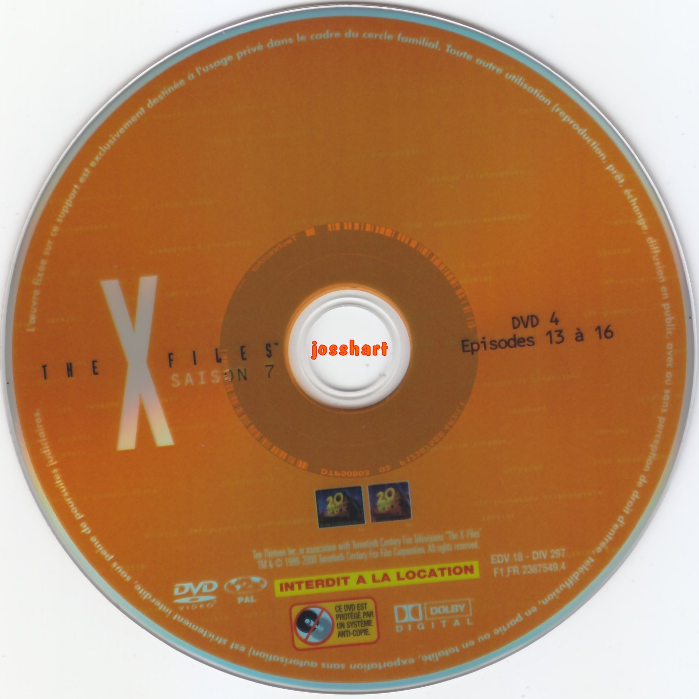 The X Files Saison 7 DVD 4 v2