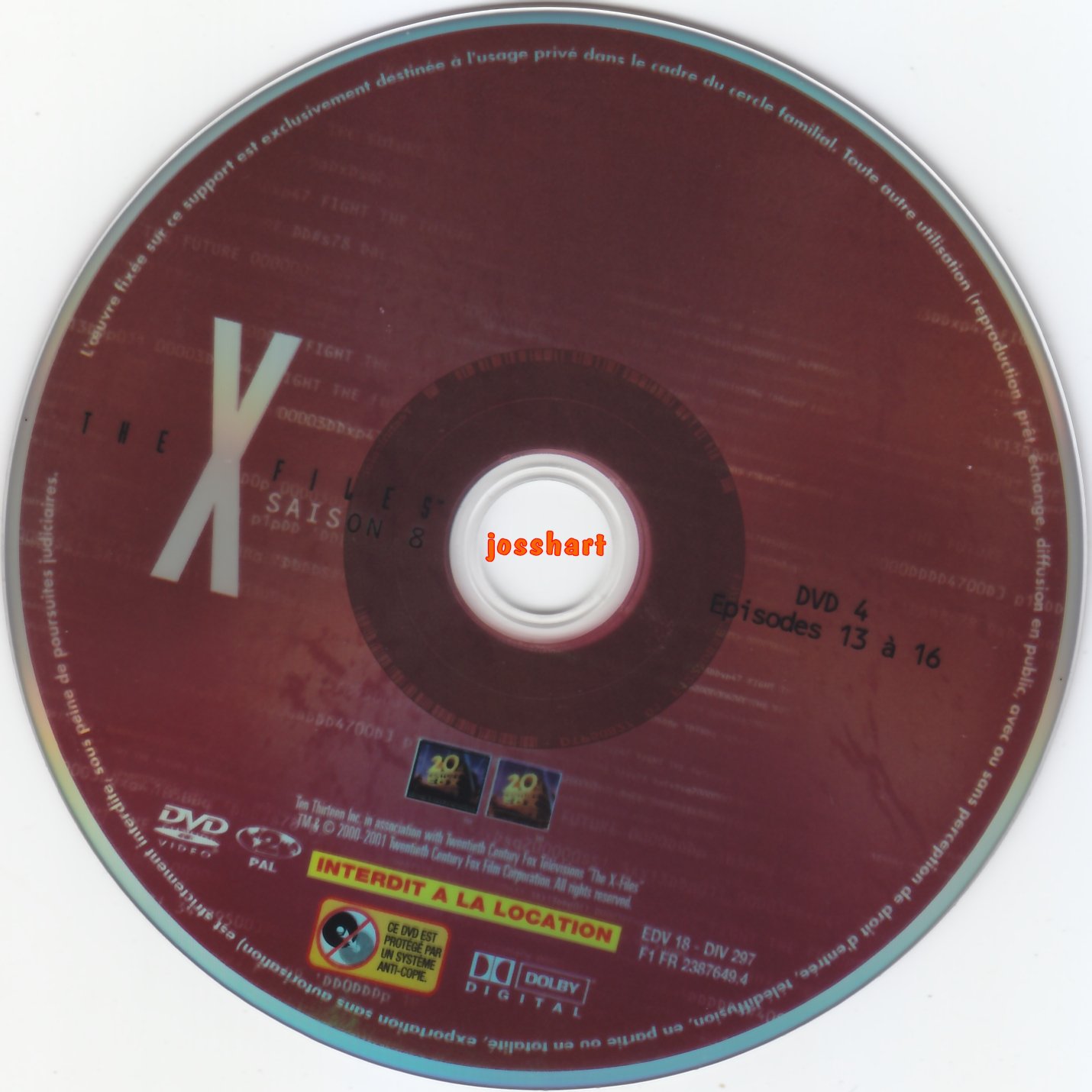The X Files Saison 8 DVD 4 v2