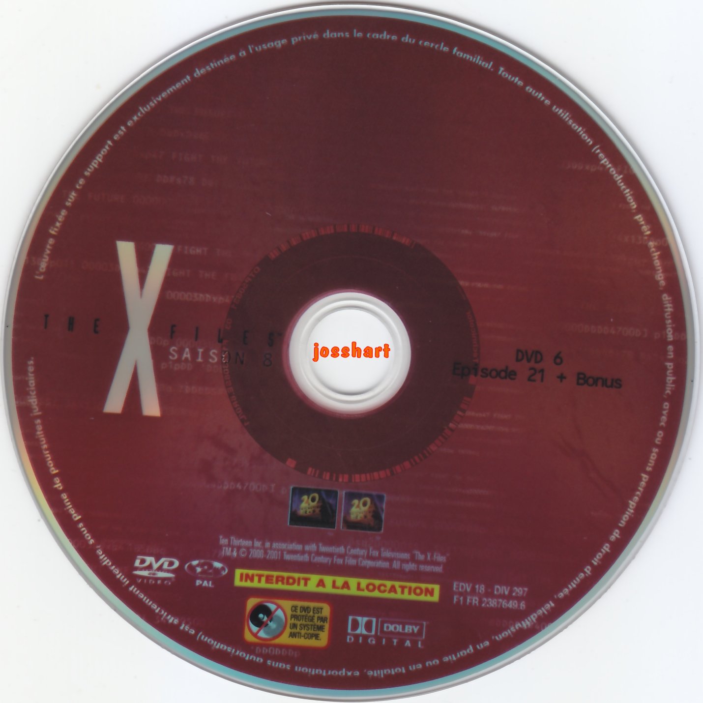 The X Files Saison 8 DVD 6 v2