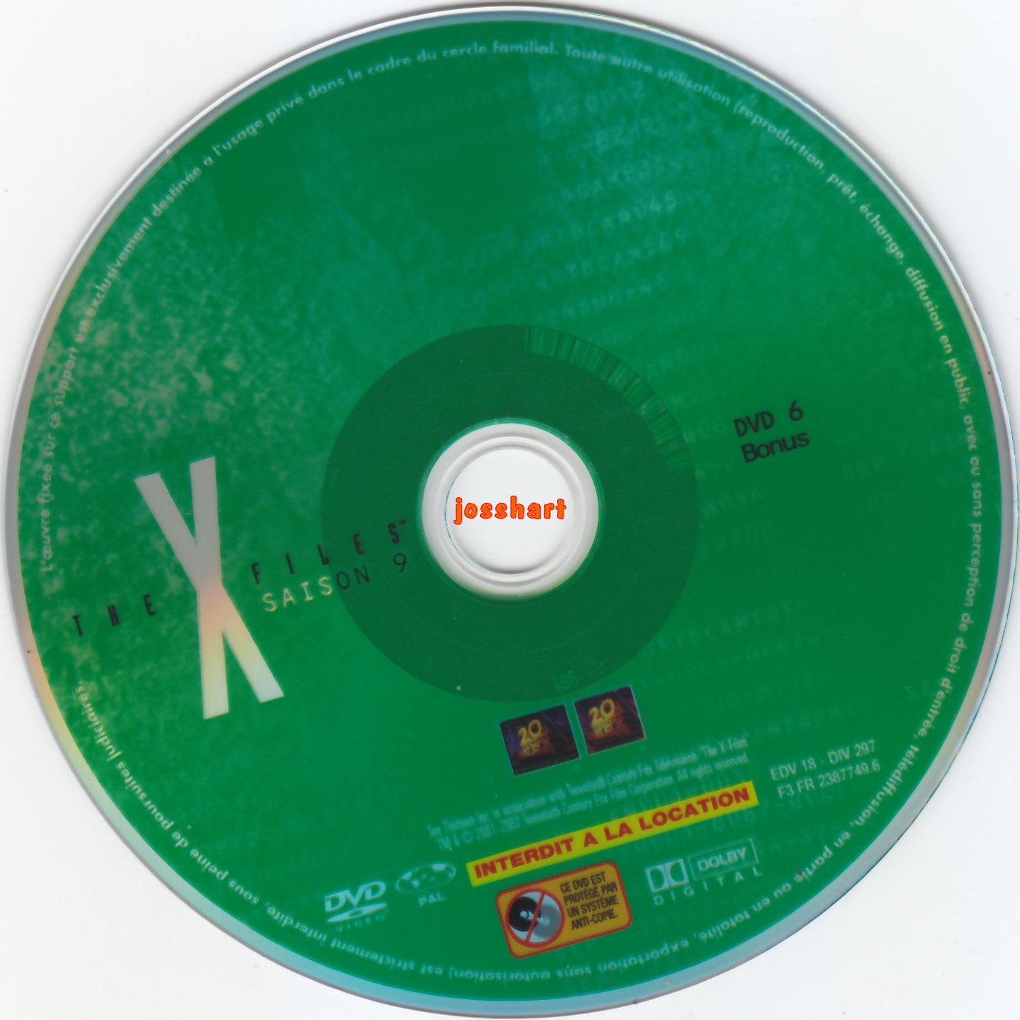 The X Files Saison 9 DVD 6 v2