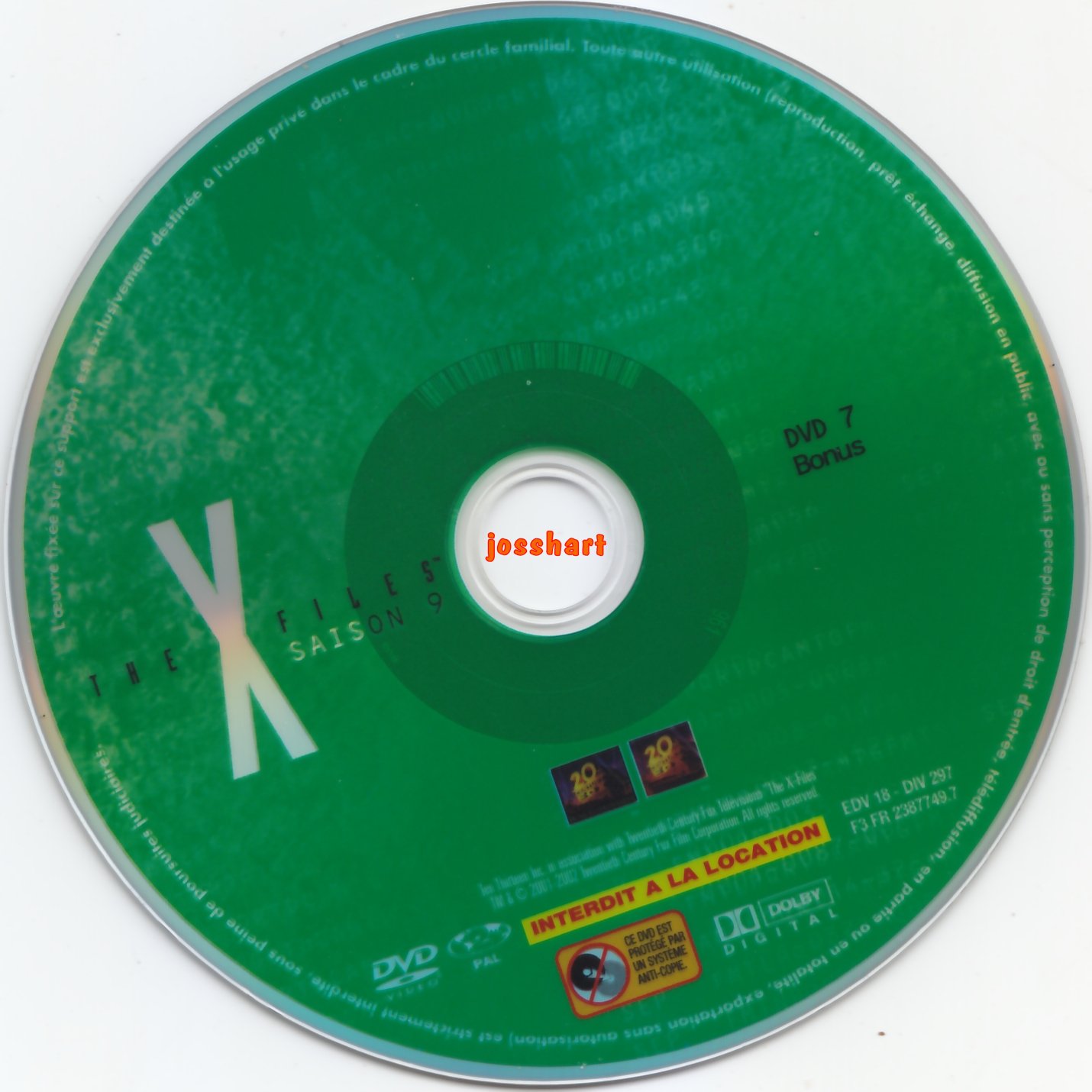 The X Files Saison 9 DVD 7 v2