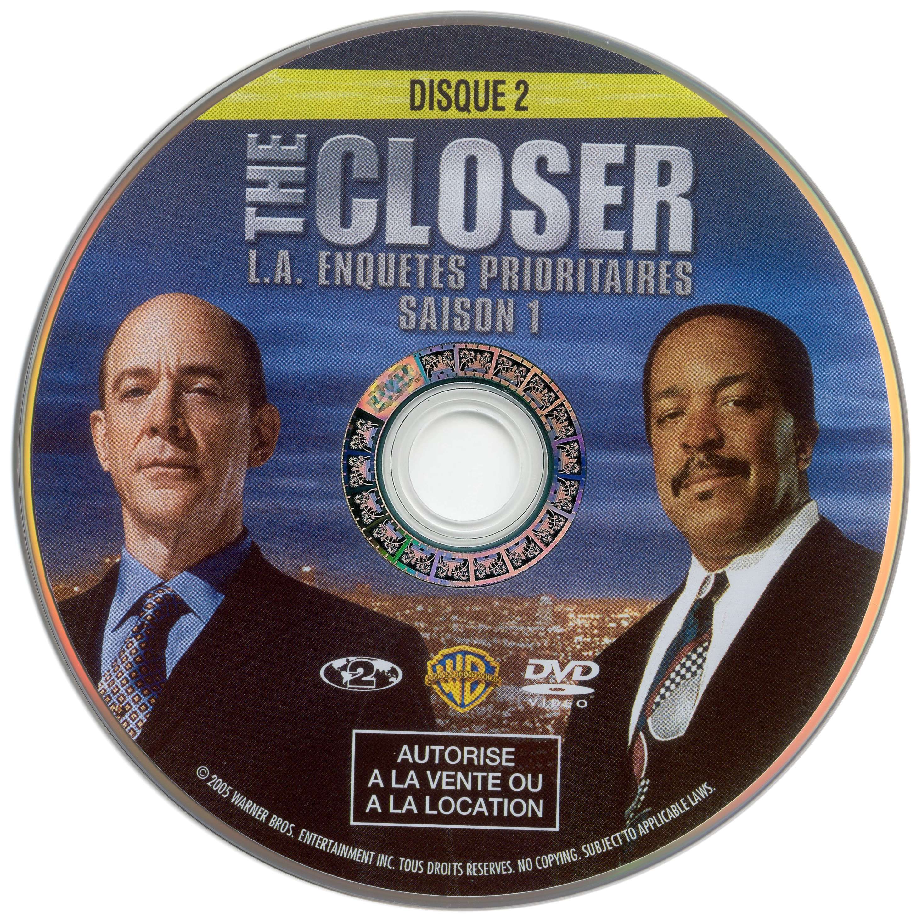 The closer Saison 1 DISC 2