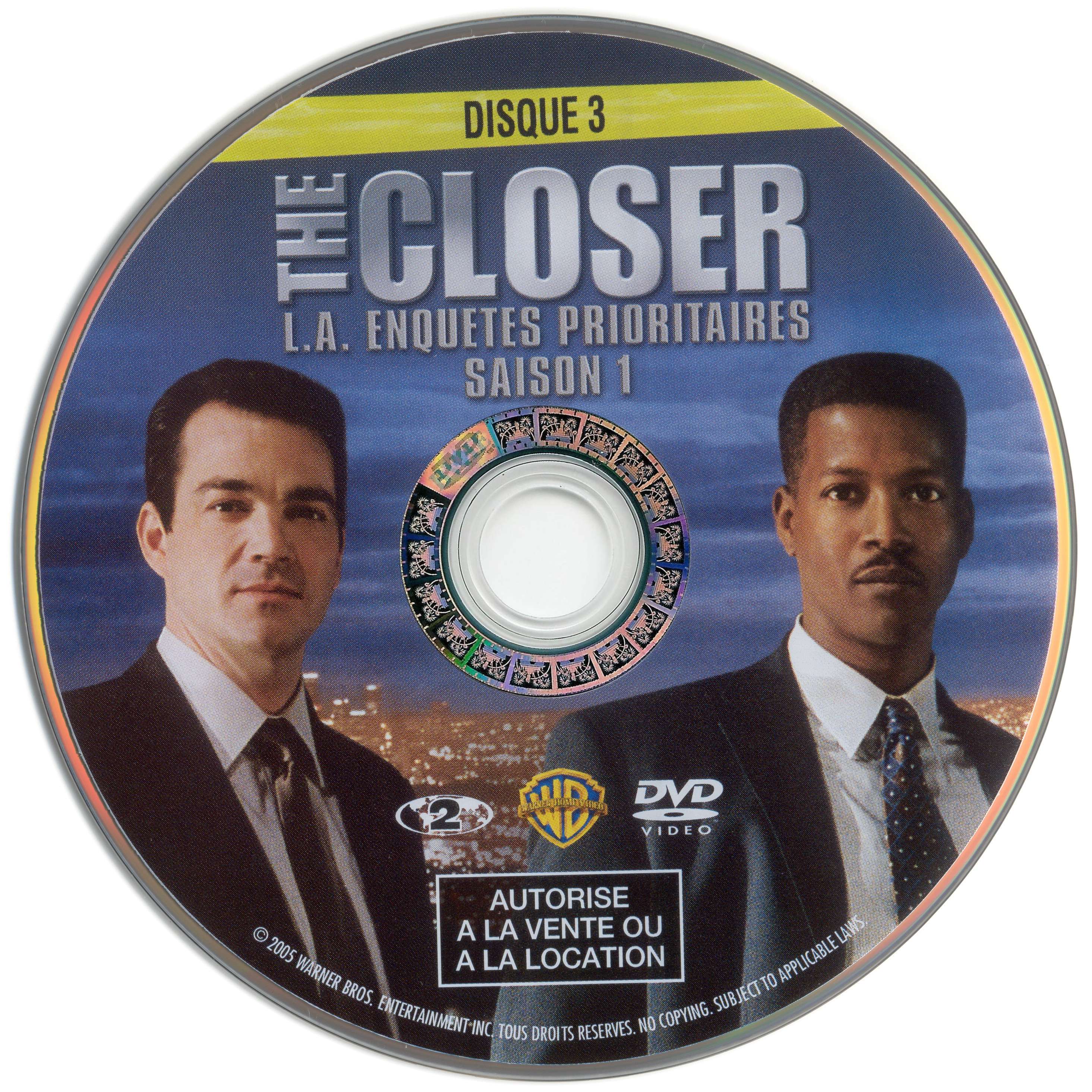 The closer Saison 1 DISC 3