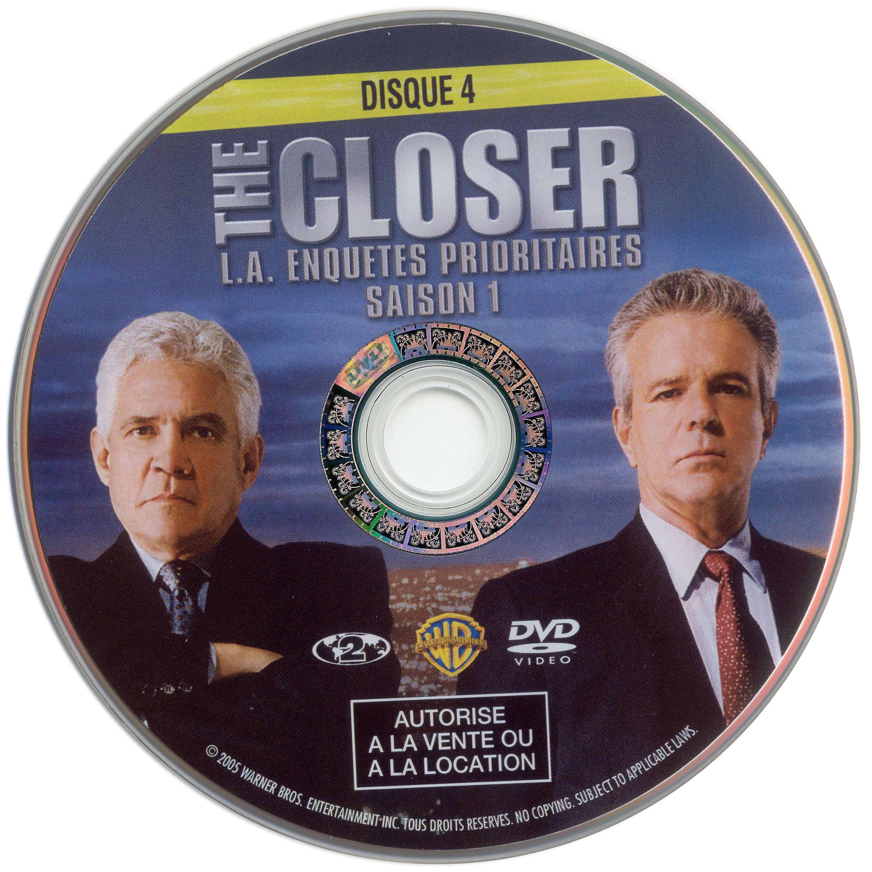 The closer Saison 1 DISC 4