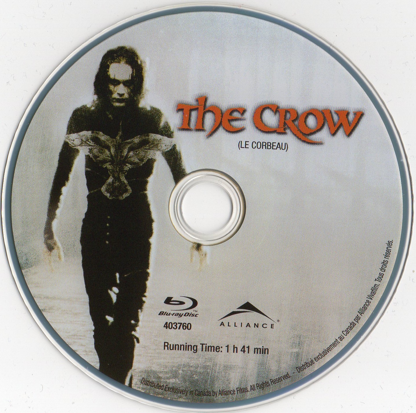 The crow - Le corbeau (Canadienne) (BLU-RAY)