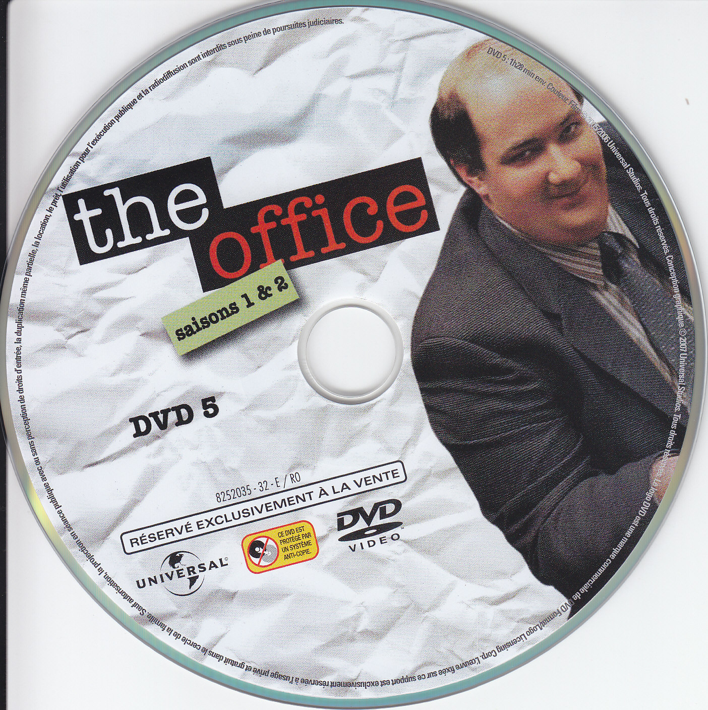 The office Saisons 1 et 2 DISC 5