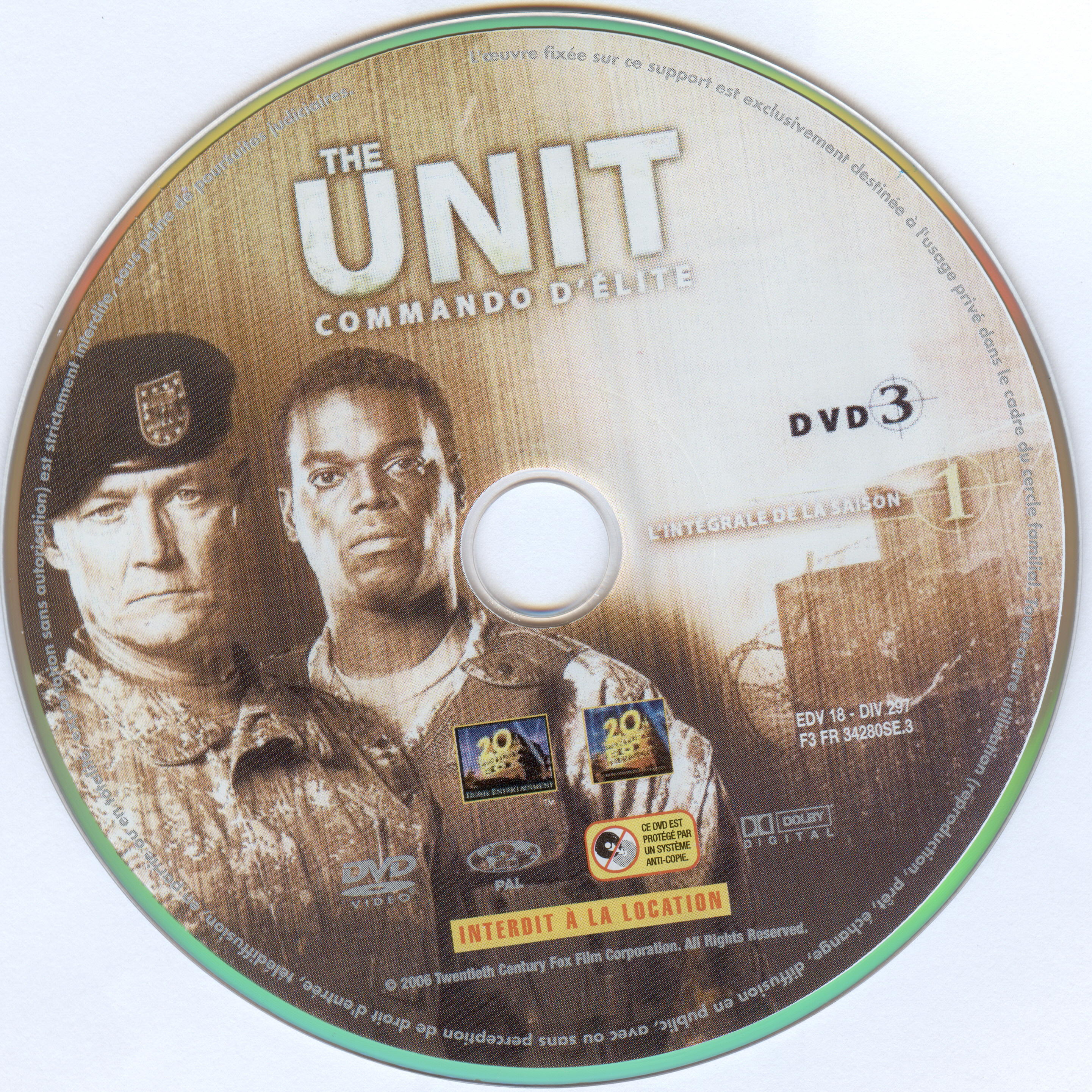 The unit saison 1 DVD 3