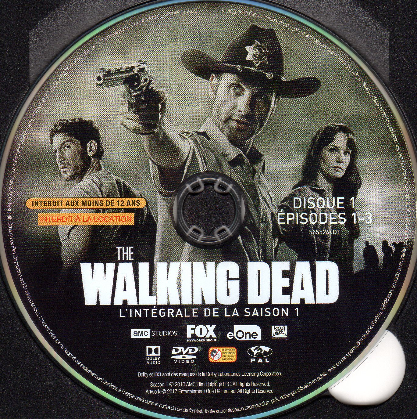 The walking dead saison 1 DISC 1