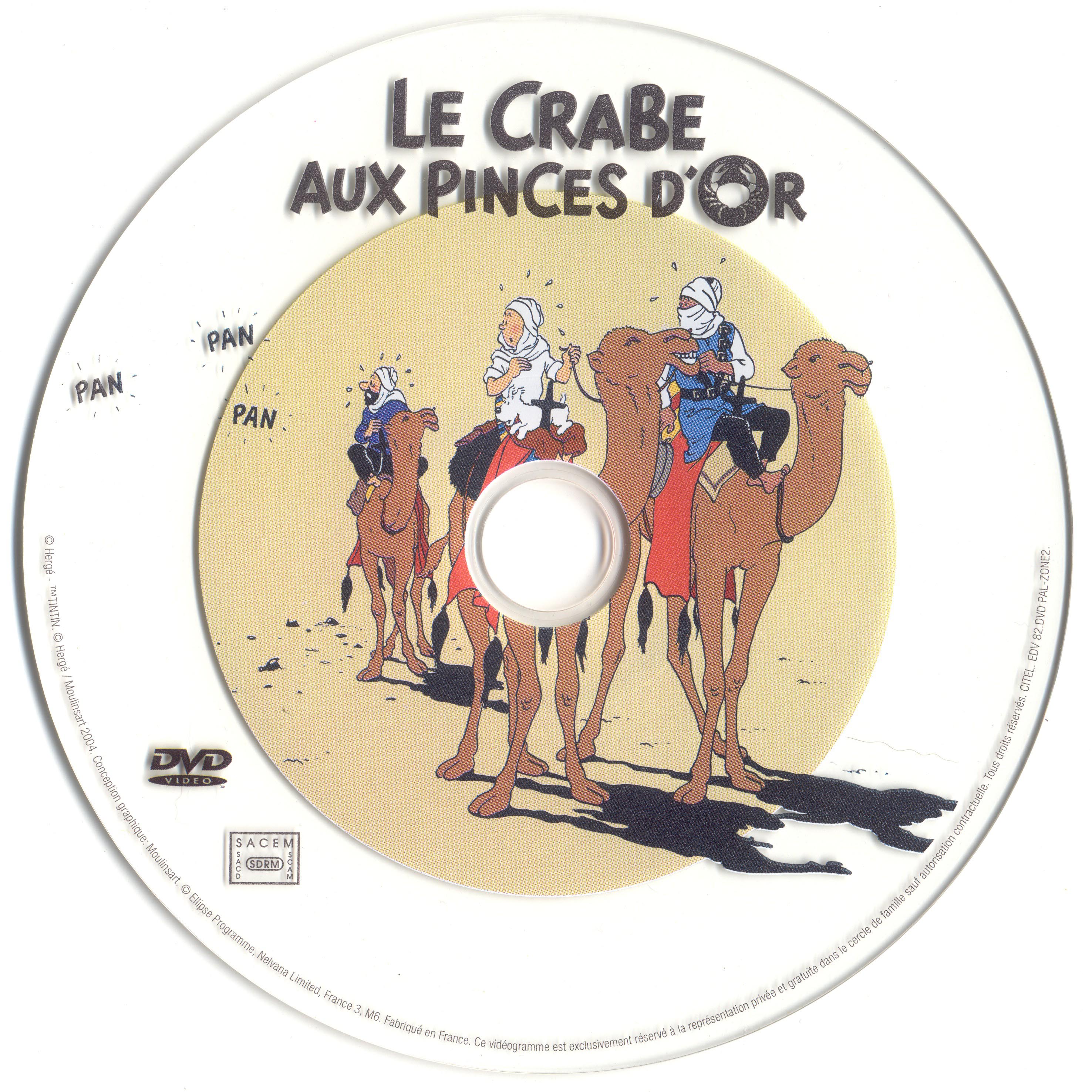Tintin - Le crabe aux pinces d