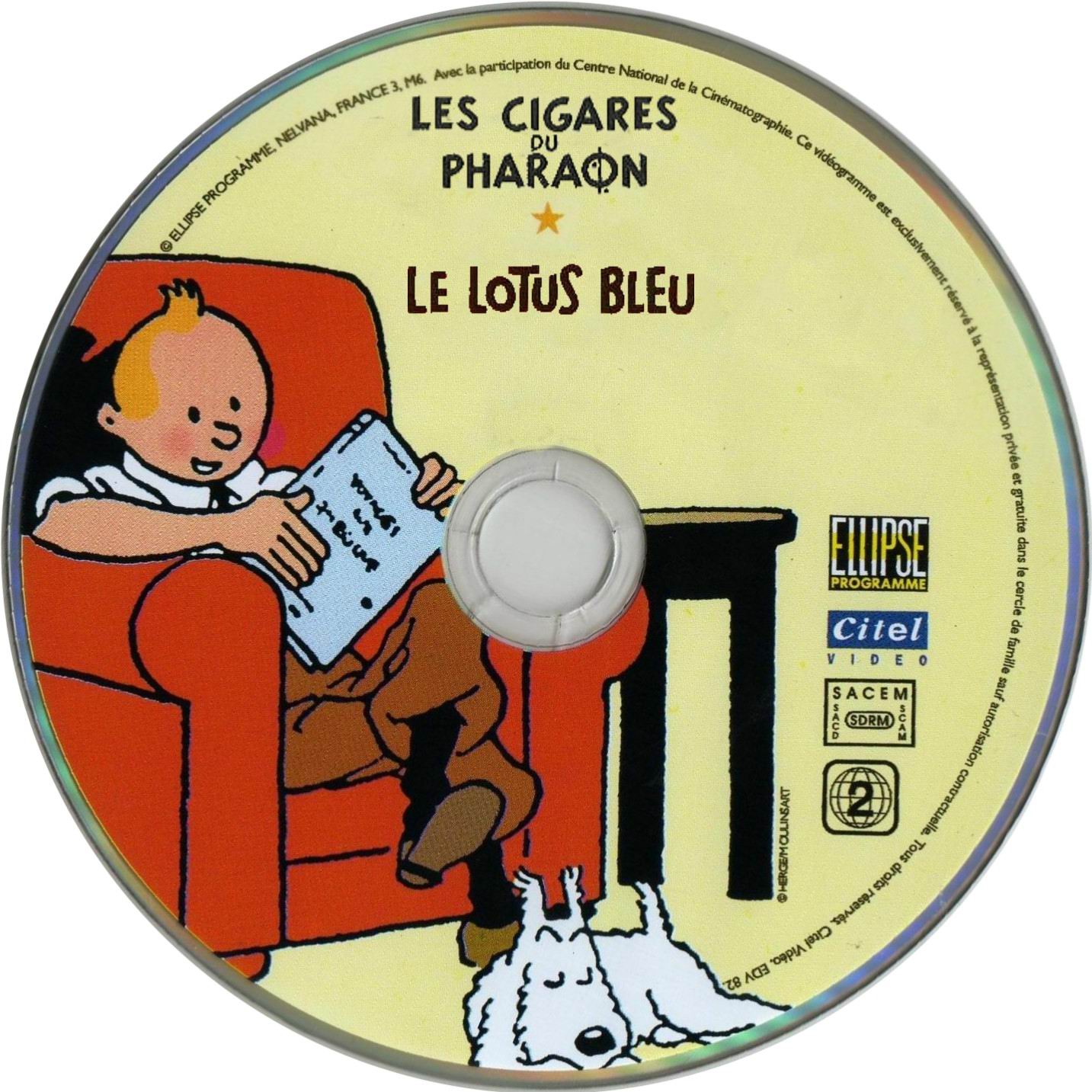 Tintin et le lotus bleu + Les cigares du pharaon