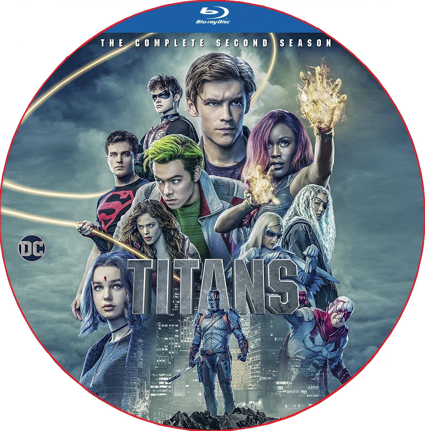 Titans saison 2 custom (BLU-RAY)