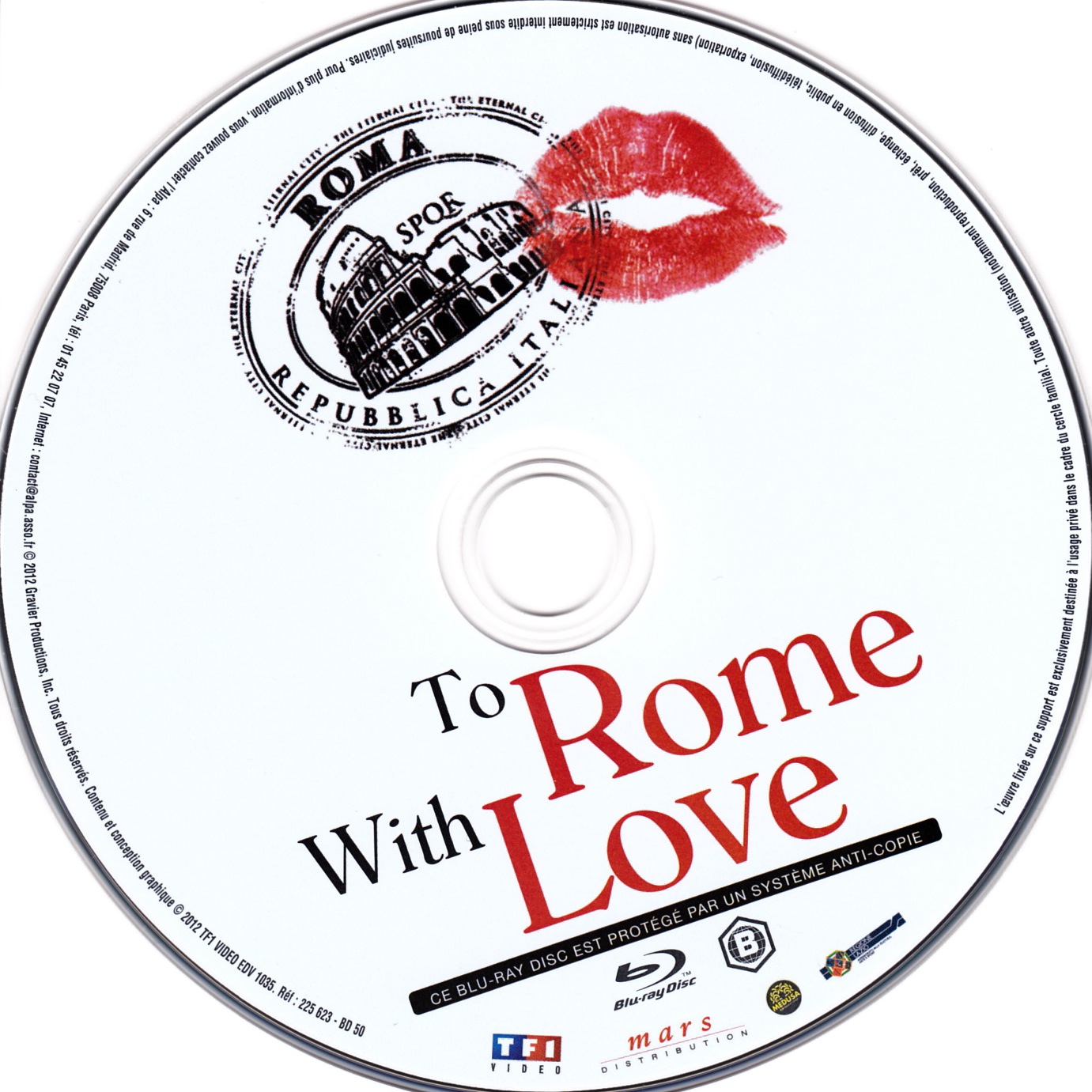 To Rome with Love (BLU-RAY)