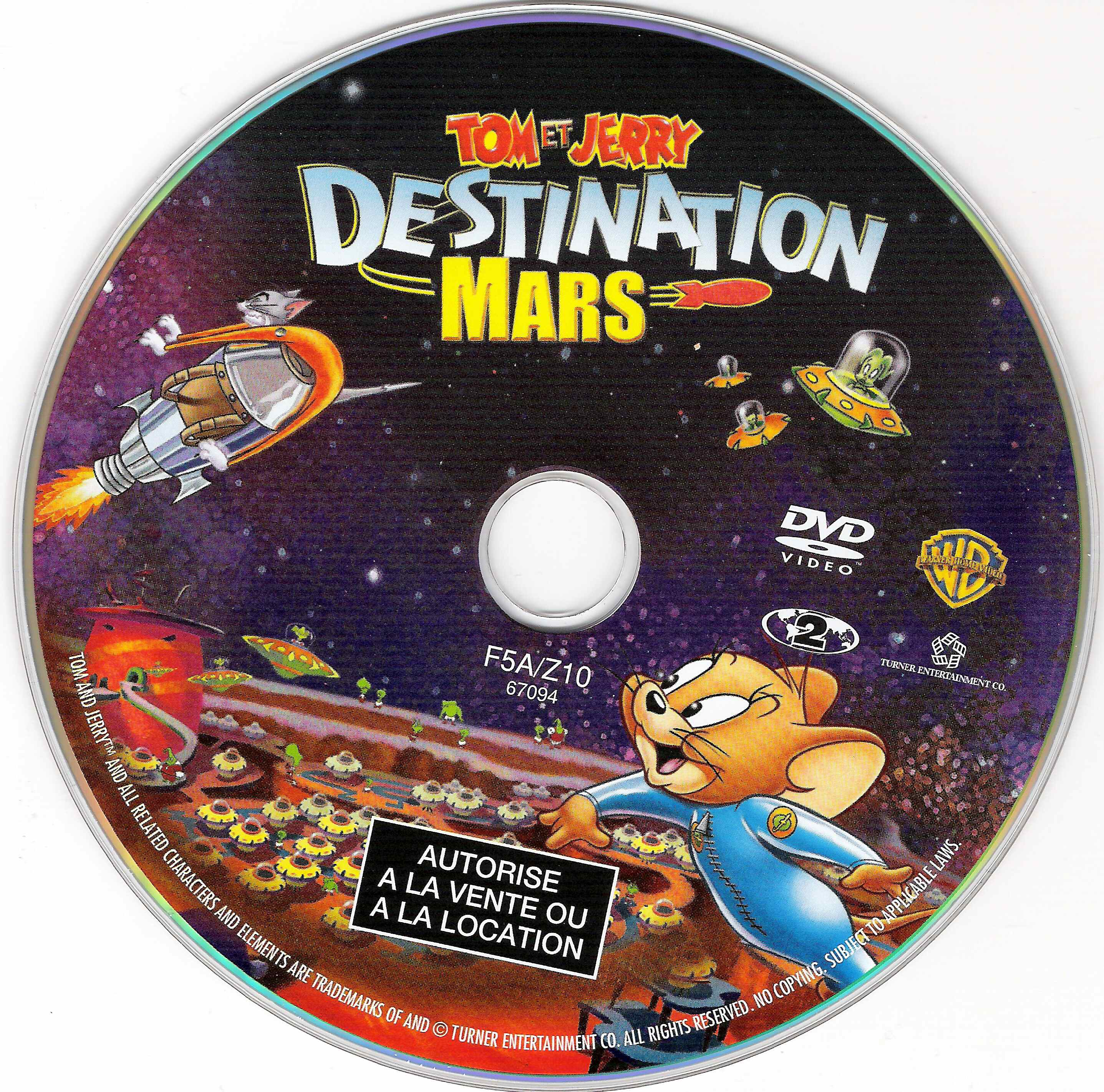 Tom et Jerry destination mars