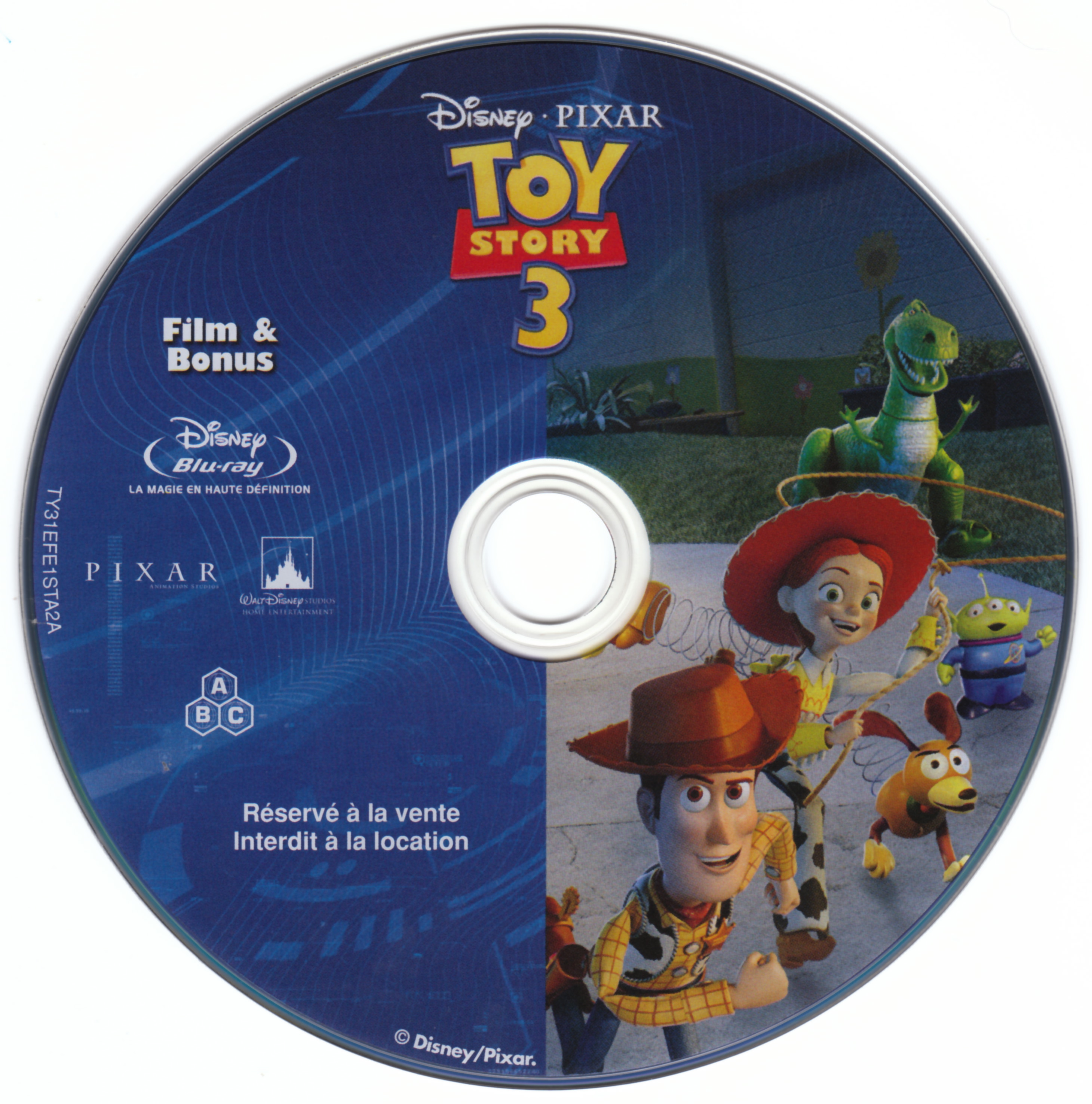 Toy story 3 BONUS (BLU-RAY)
