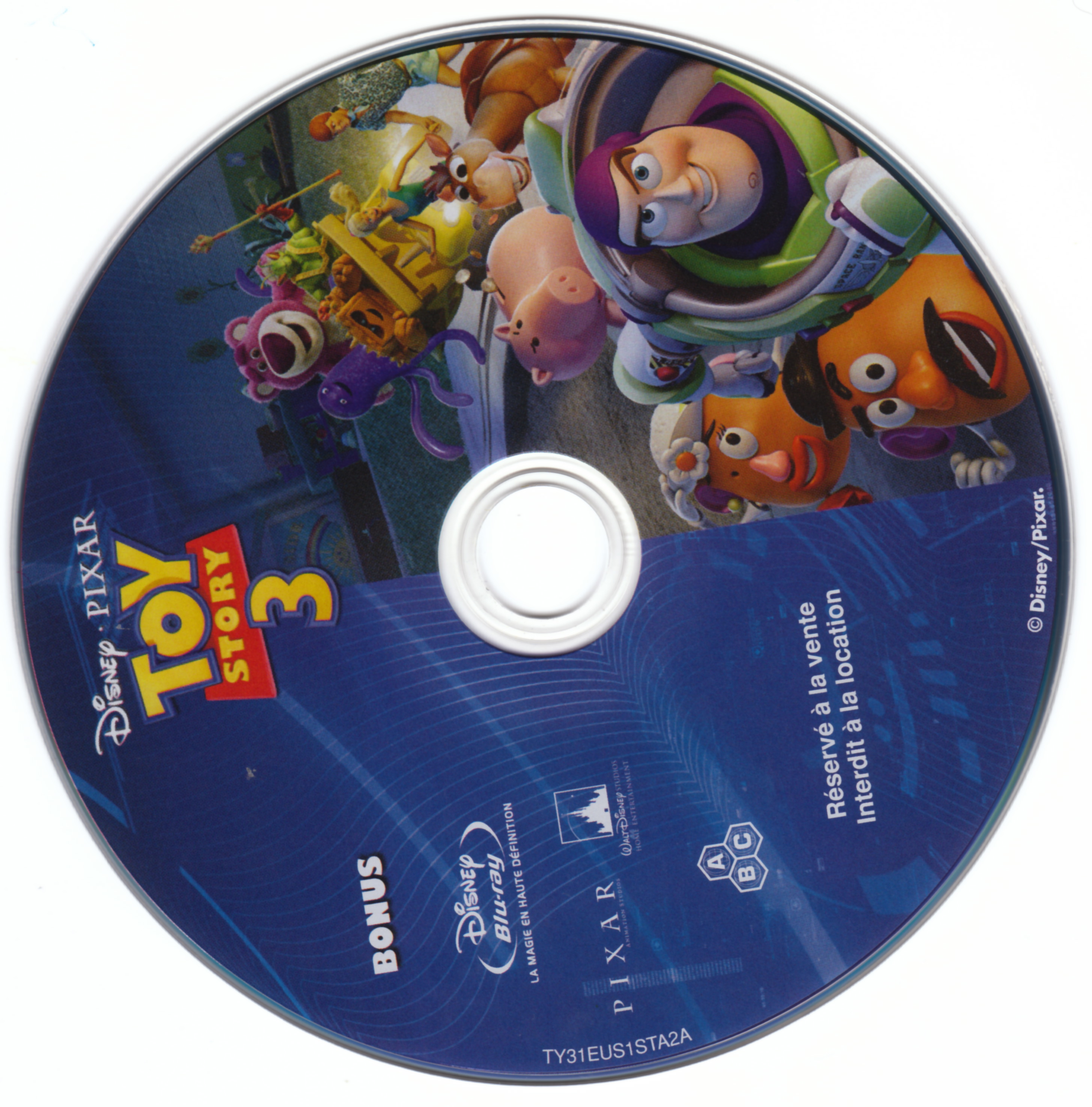 Toy story 3 FILM (BLU-RAY)