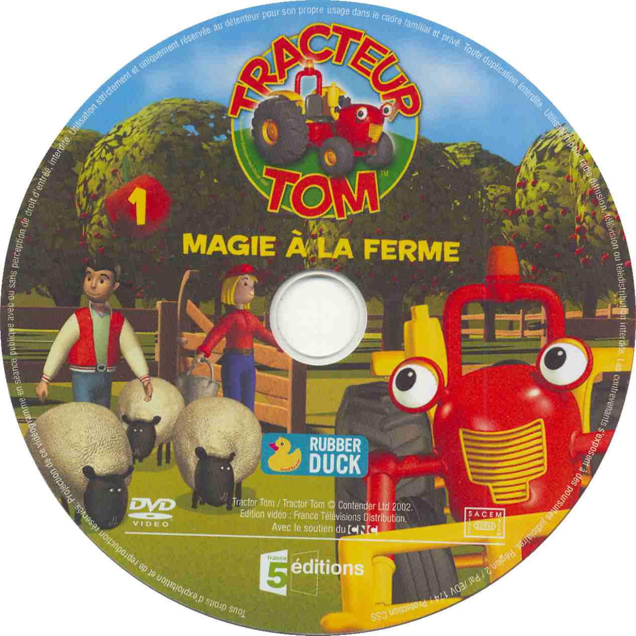 Tracteur Tom - Magie  la ferme