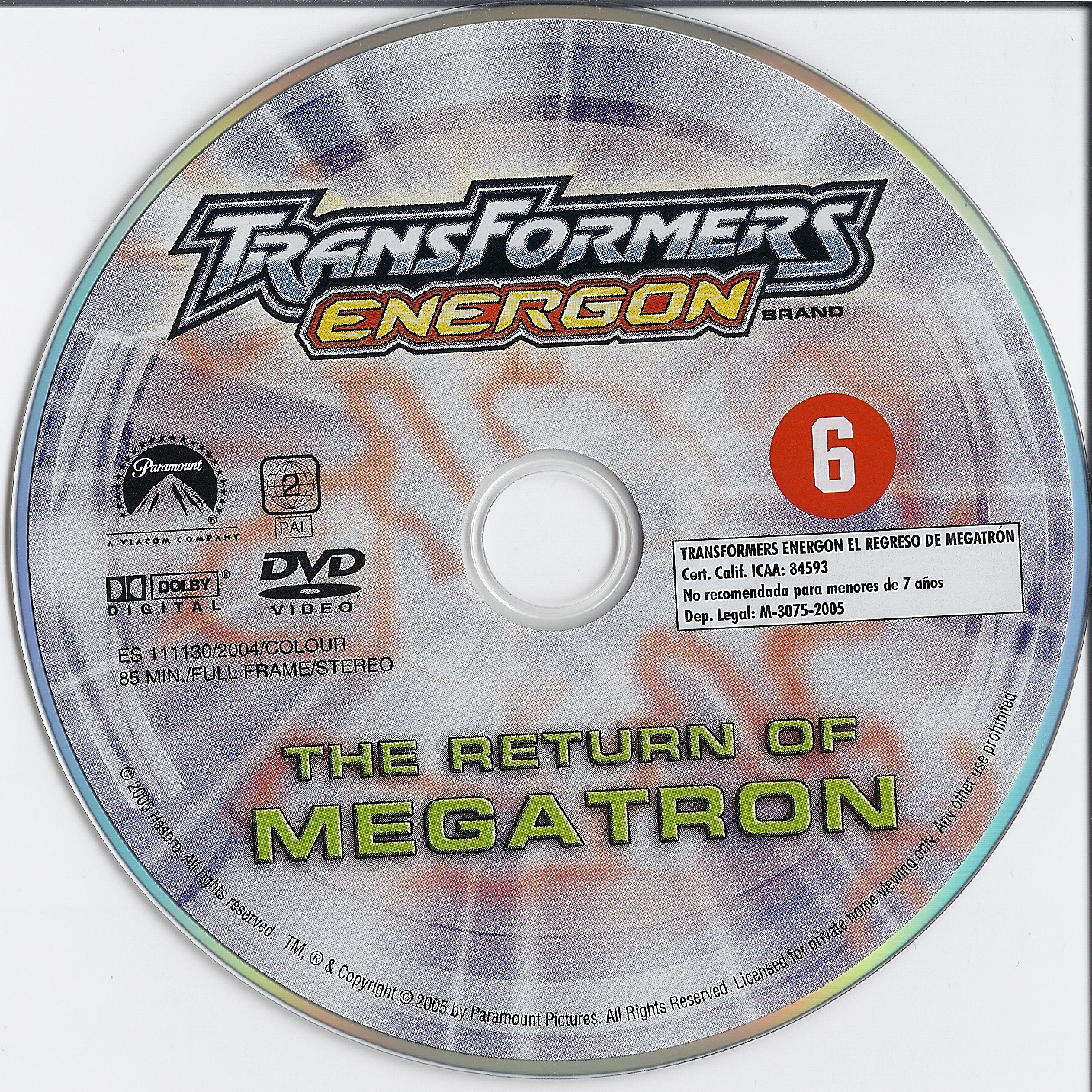 Transformers Energon - Le retour de megatron