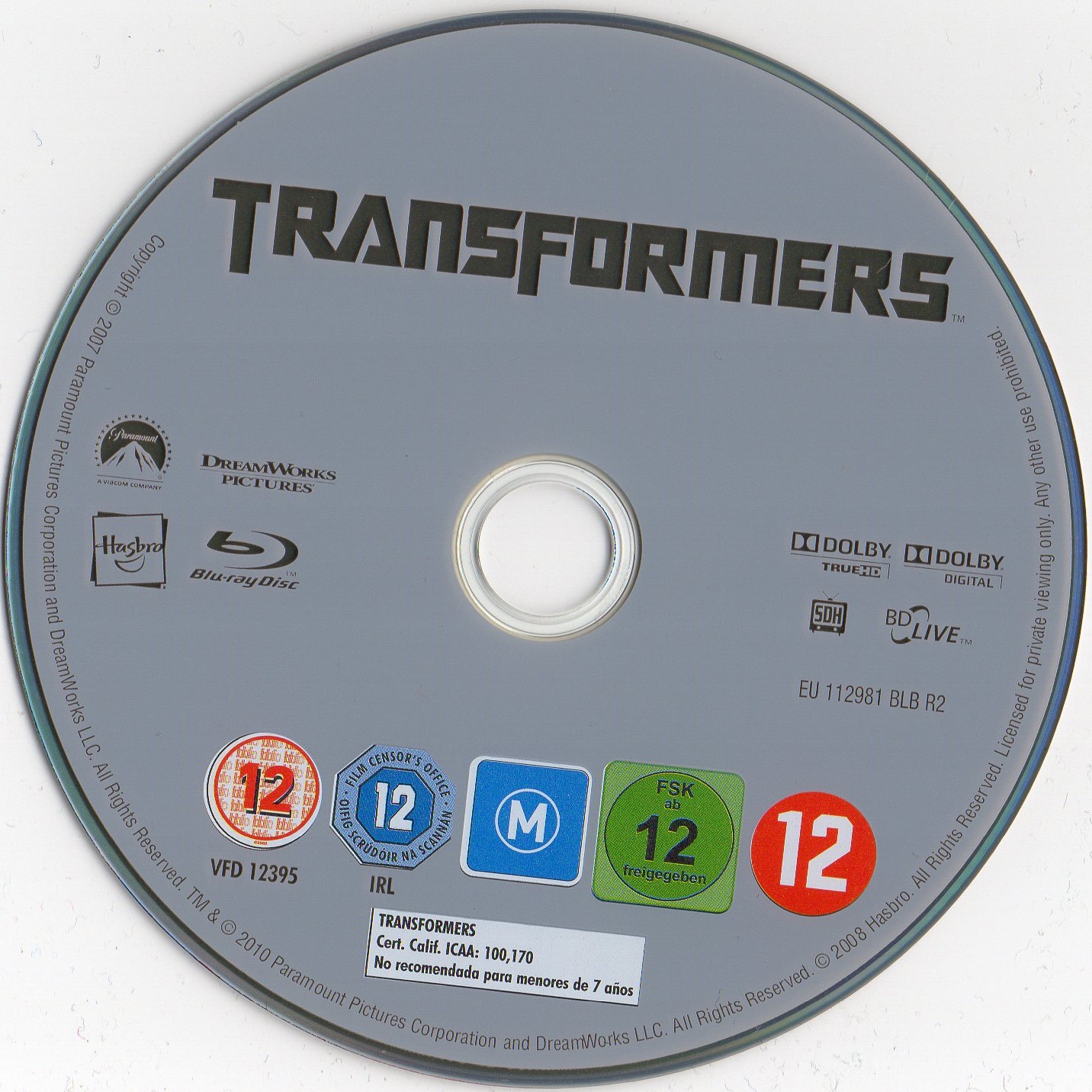 Transformers (BLU-RAY)