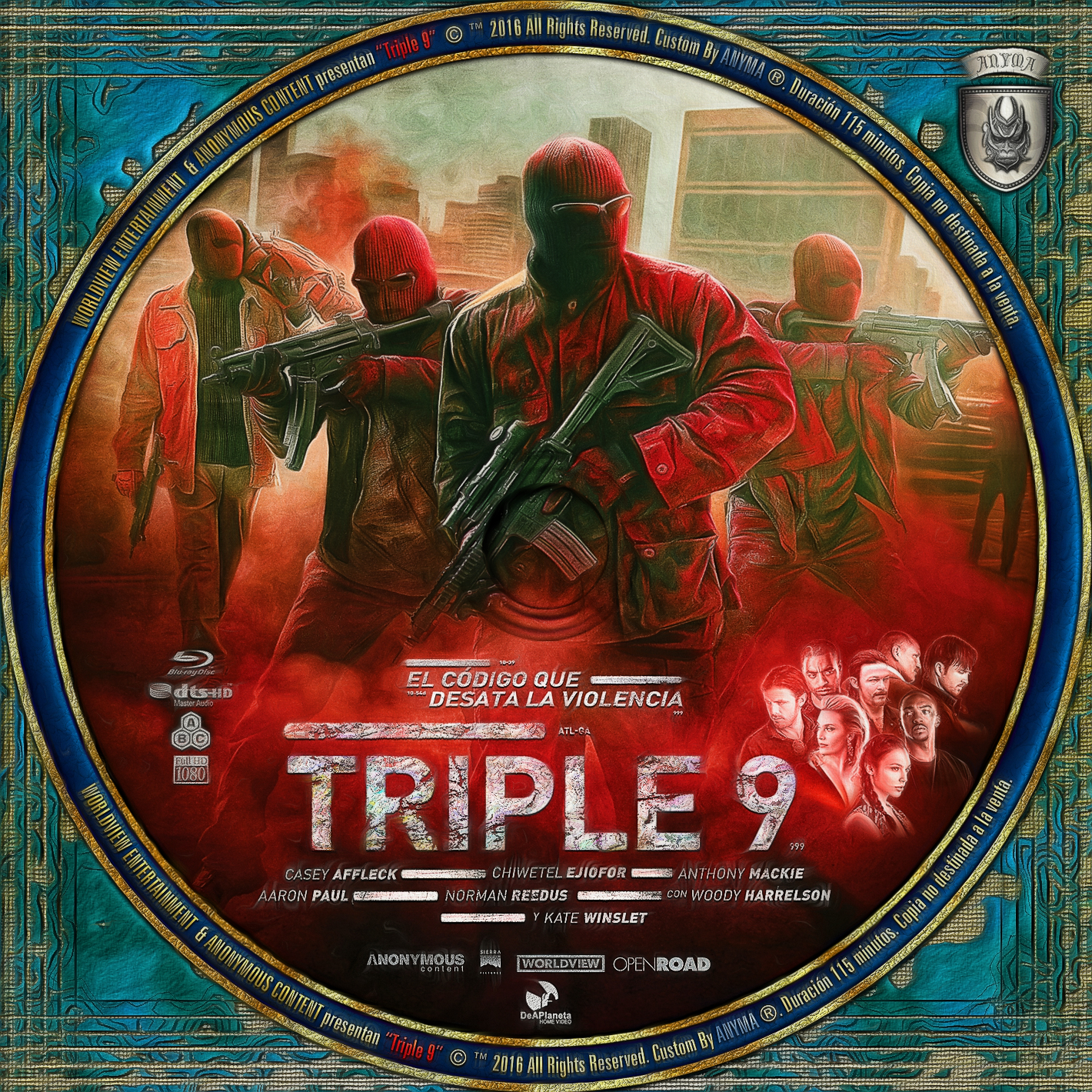 Triple 9 custom (BLU-RAY)