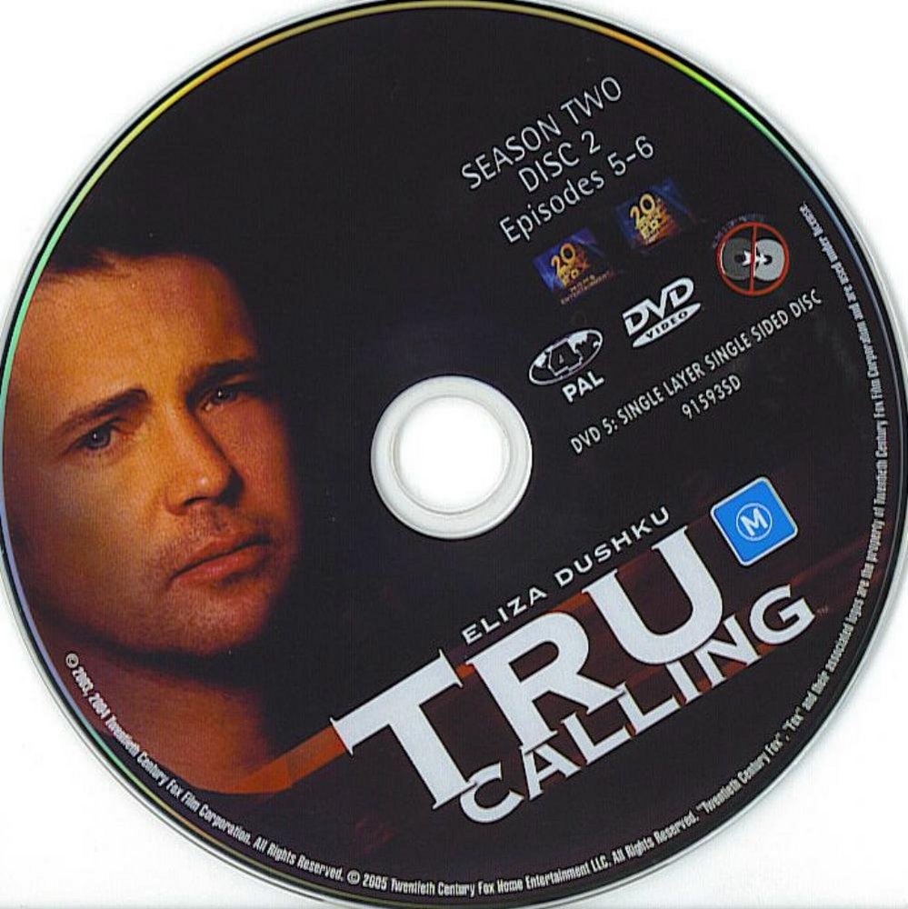 Tru Calling Saison 2 vol 2 Zone 1