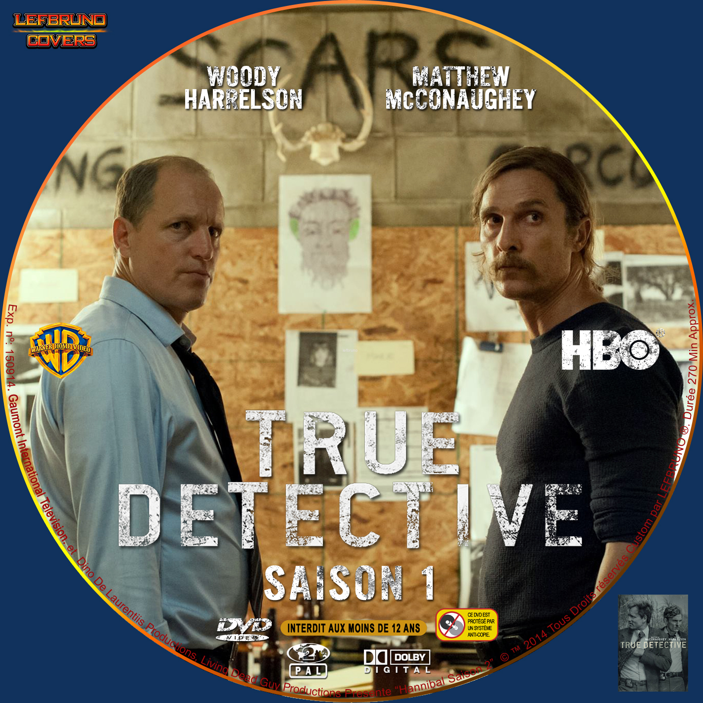 True detective Saison 1 custom