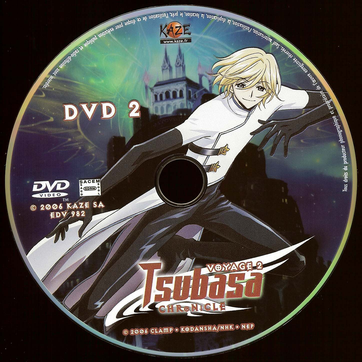 Tsubasa chronicle - voyage 2 - DVD 2