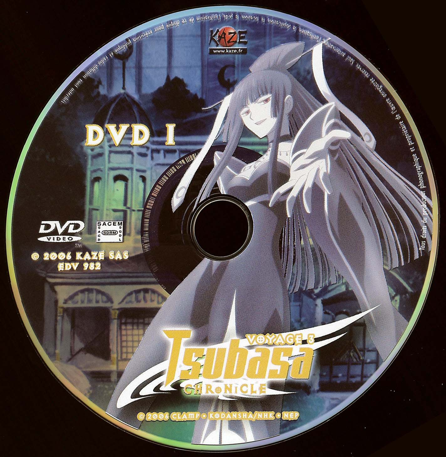 Tsubasa chronicle - voyage 3 - DVD 1