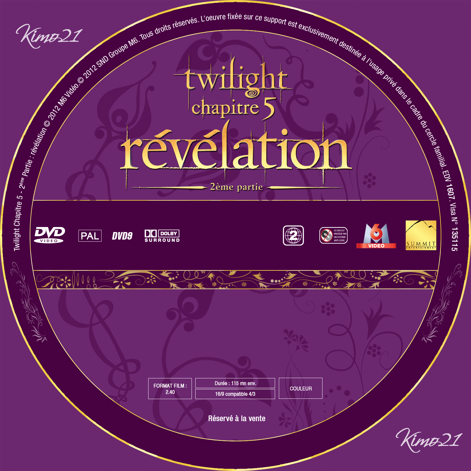 Twilight Chapitre 5 : Rvlation 2e partie custom