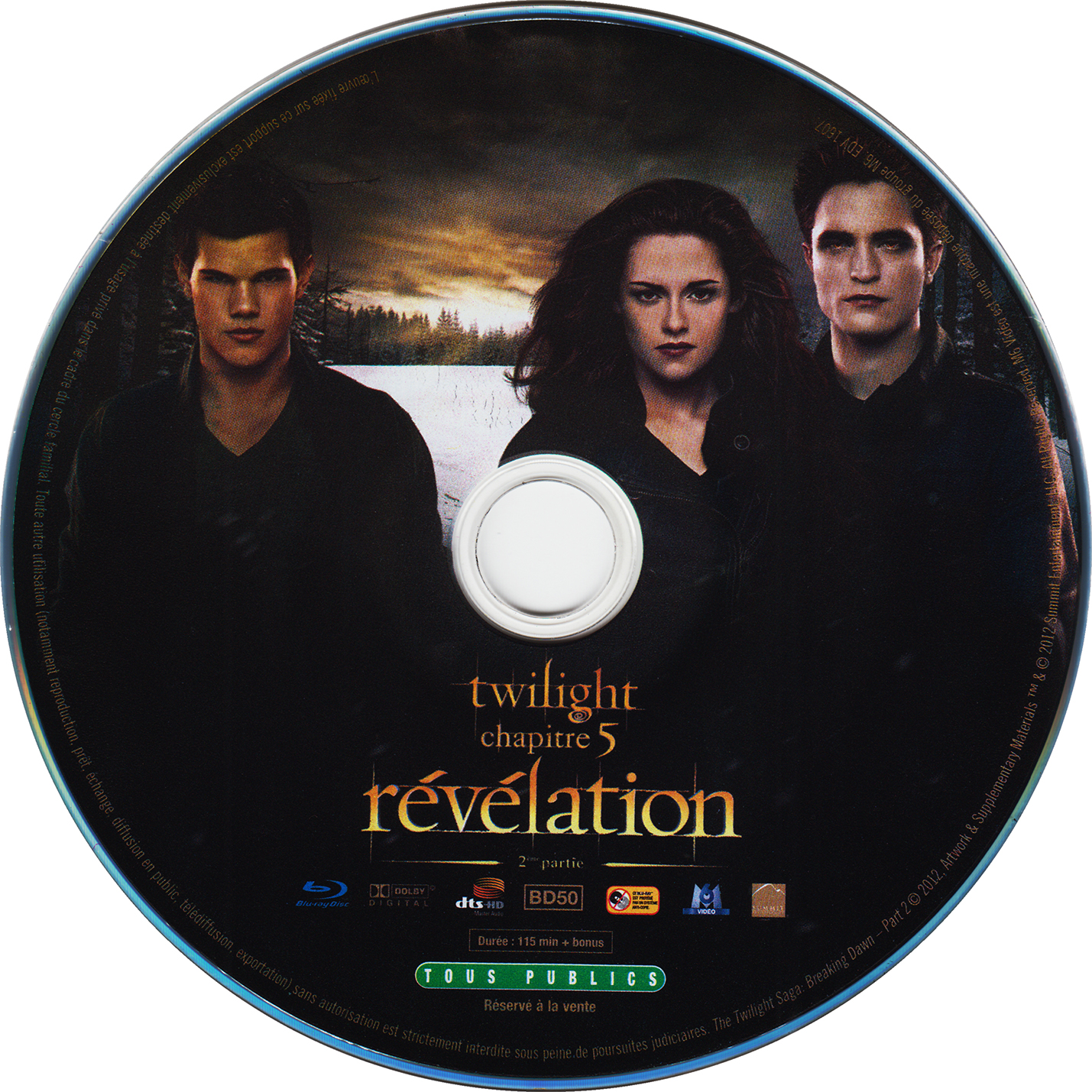 Twilight Chapitre 5 rvlation (BLU-RAY)