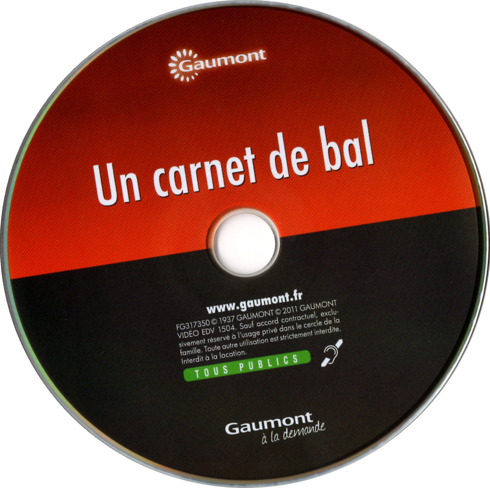 Un carnet de bal