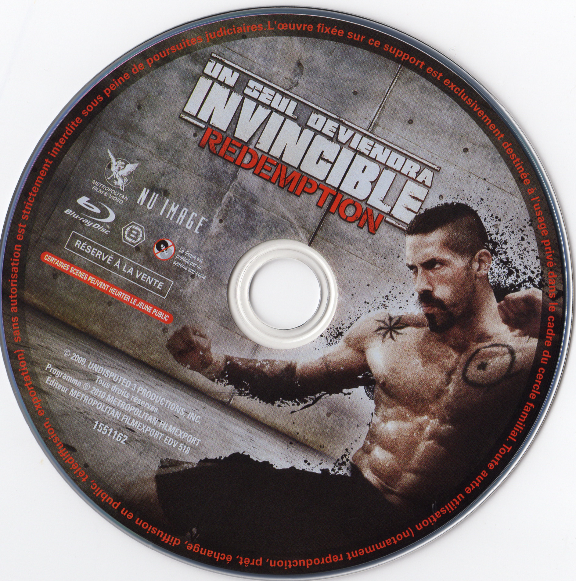 Un seul deviendra invincible Redemption (BLU-RAY)