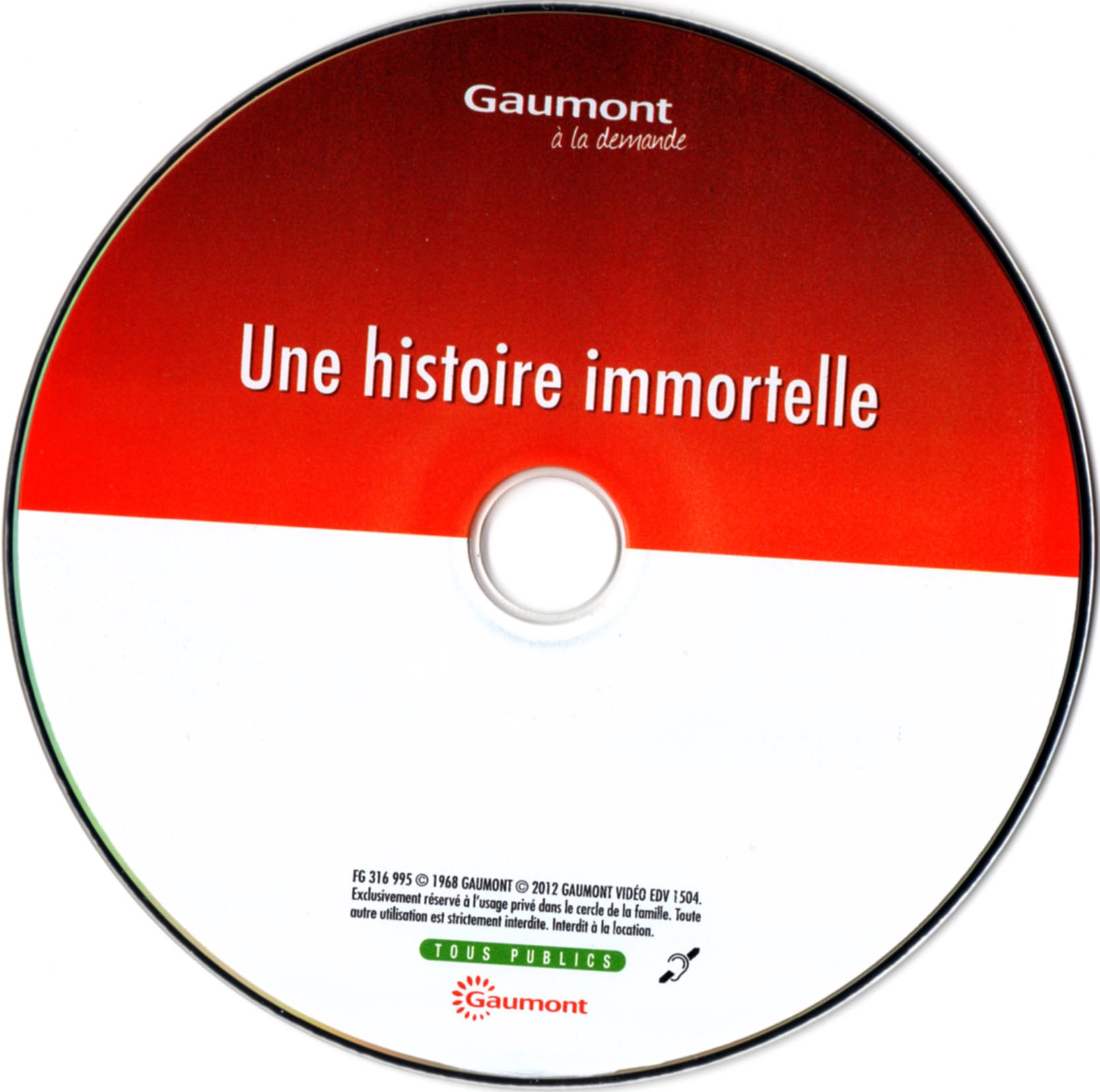 Une histoire immortelle