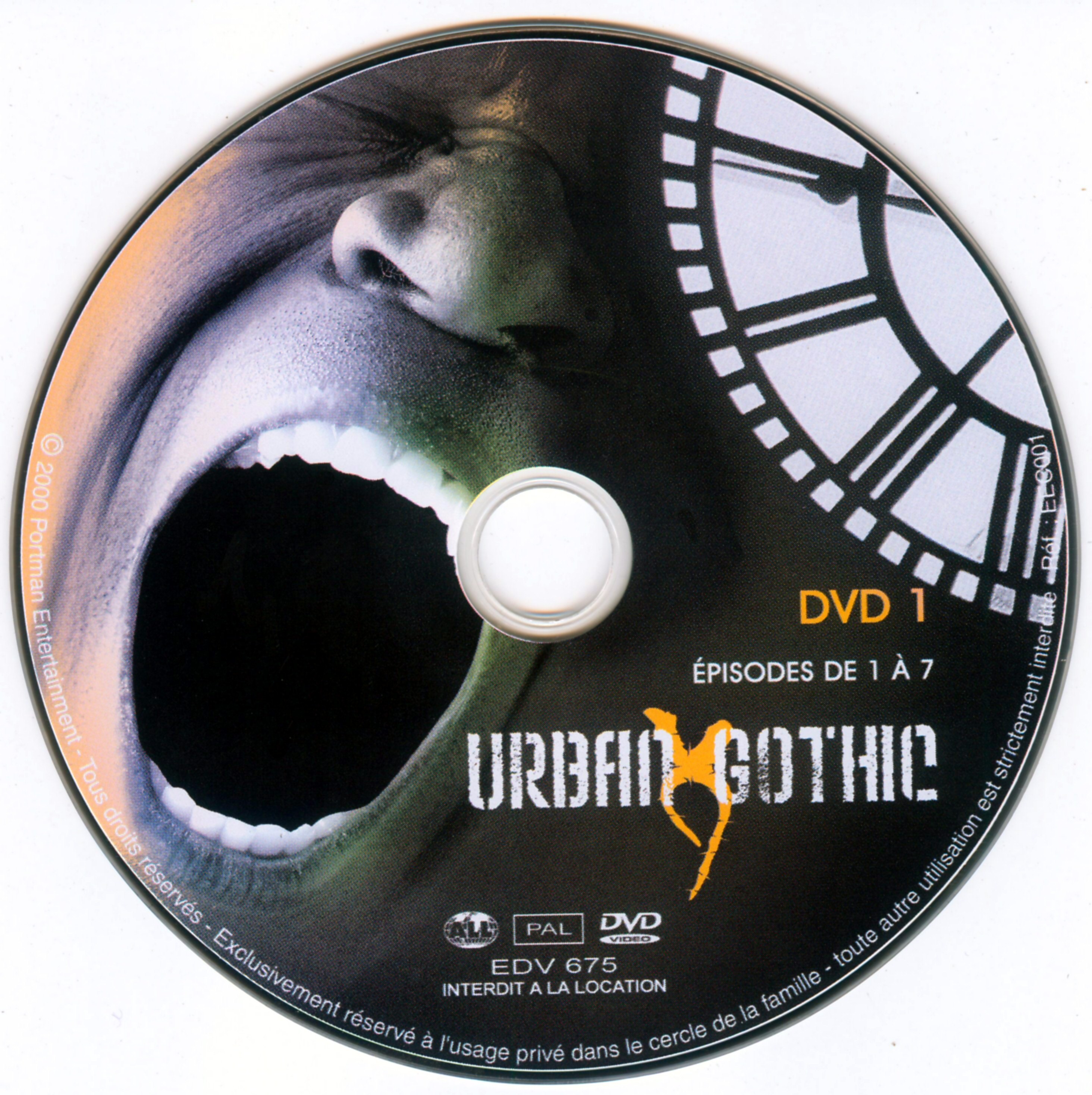 Urban Gothic saison 1 DISC 1