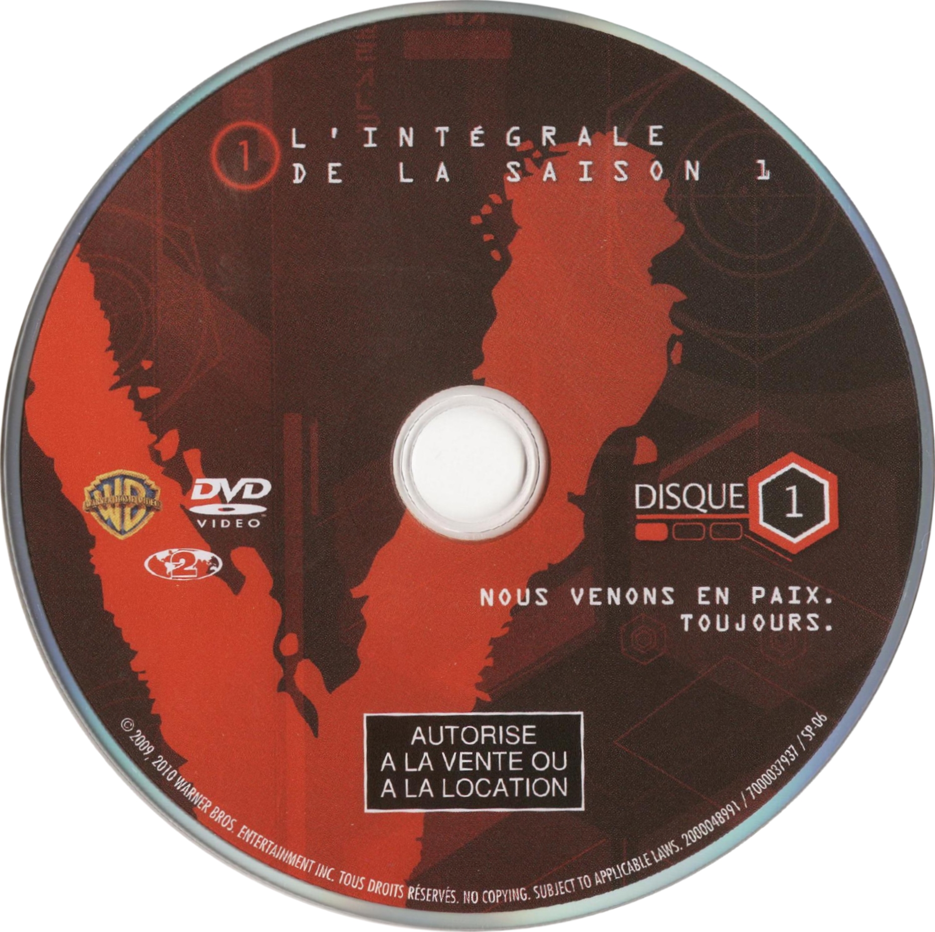 V (2009) Saison 1 DVD 1