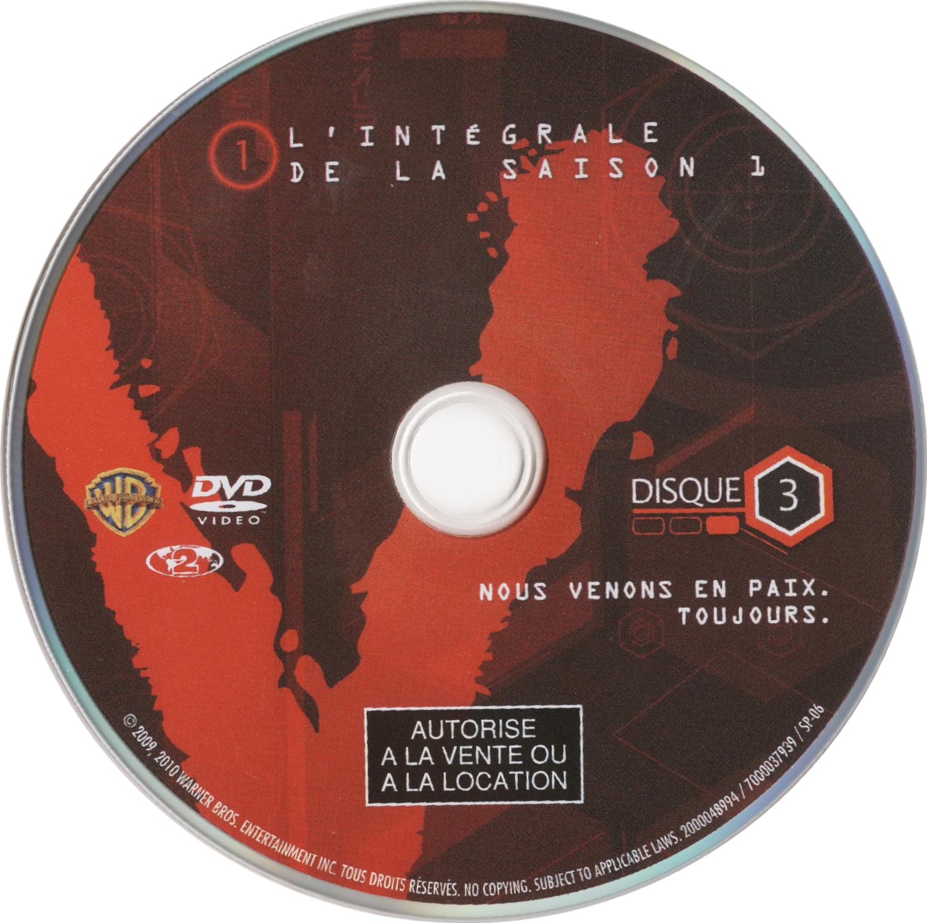 V (2009) Saison 1 DVD 3