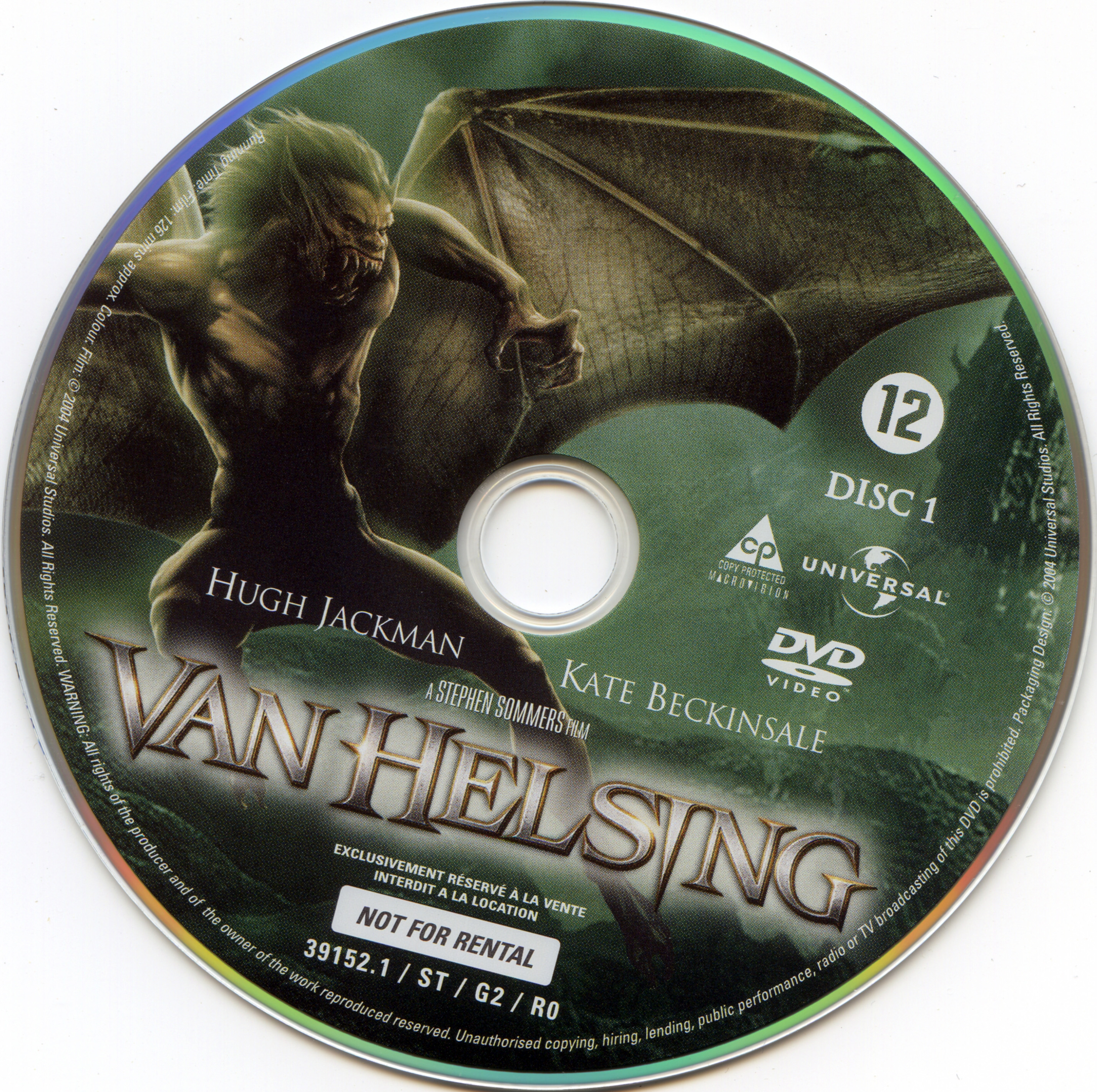 Van helsing DISC 1