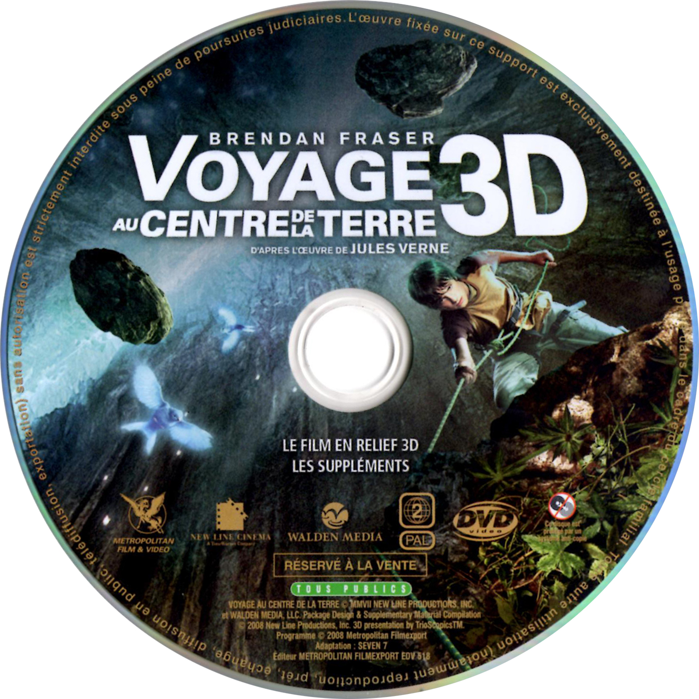 Voyage au centre de la terre 3D (2008)