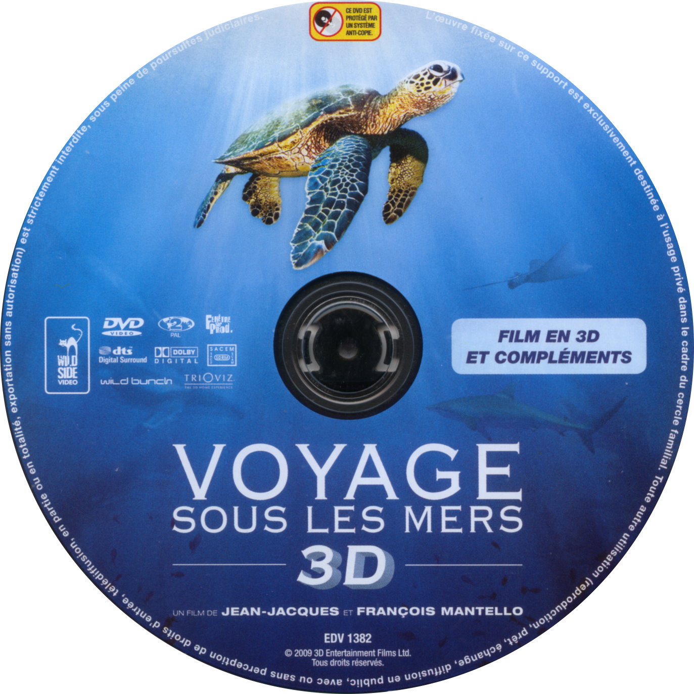 Voyage sous les mers 3D (DISC 3D)