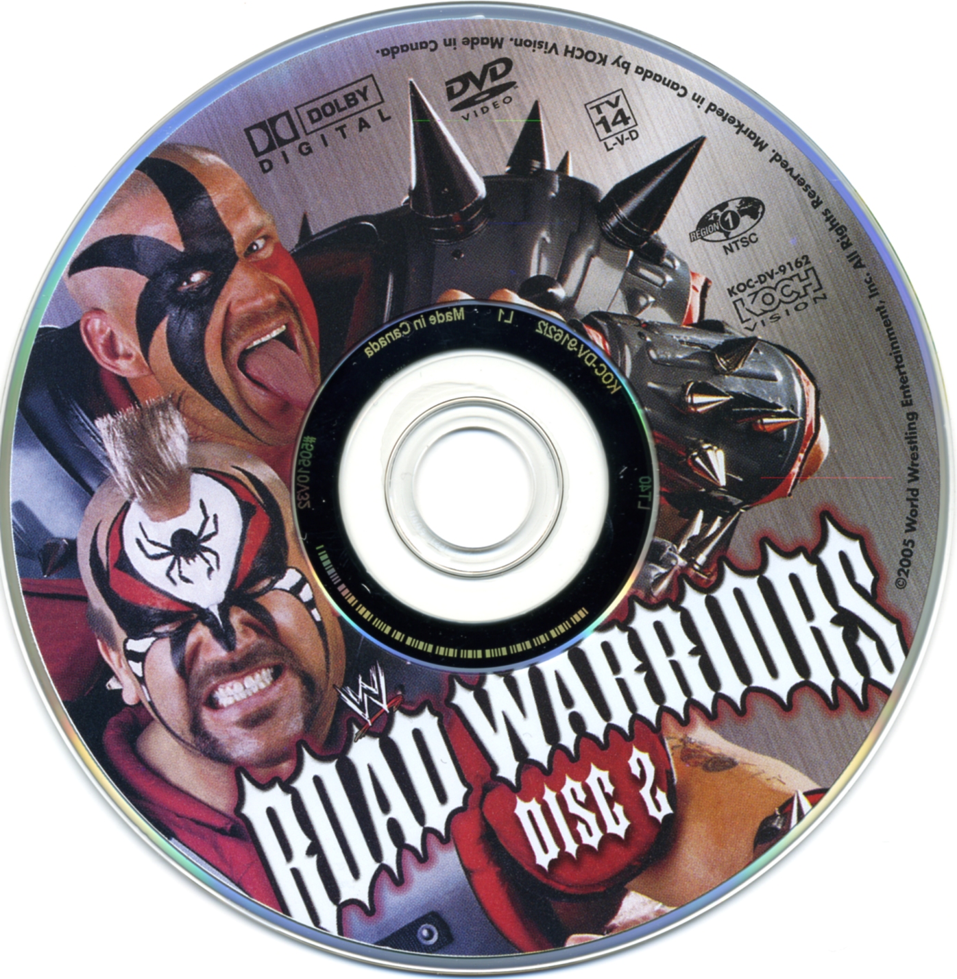 WWE Road Warriors DVD 2