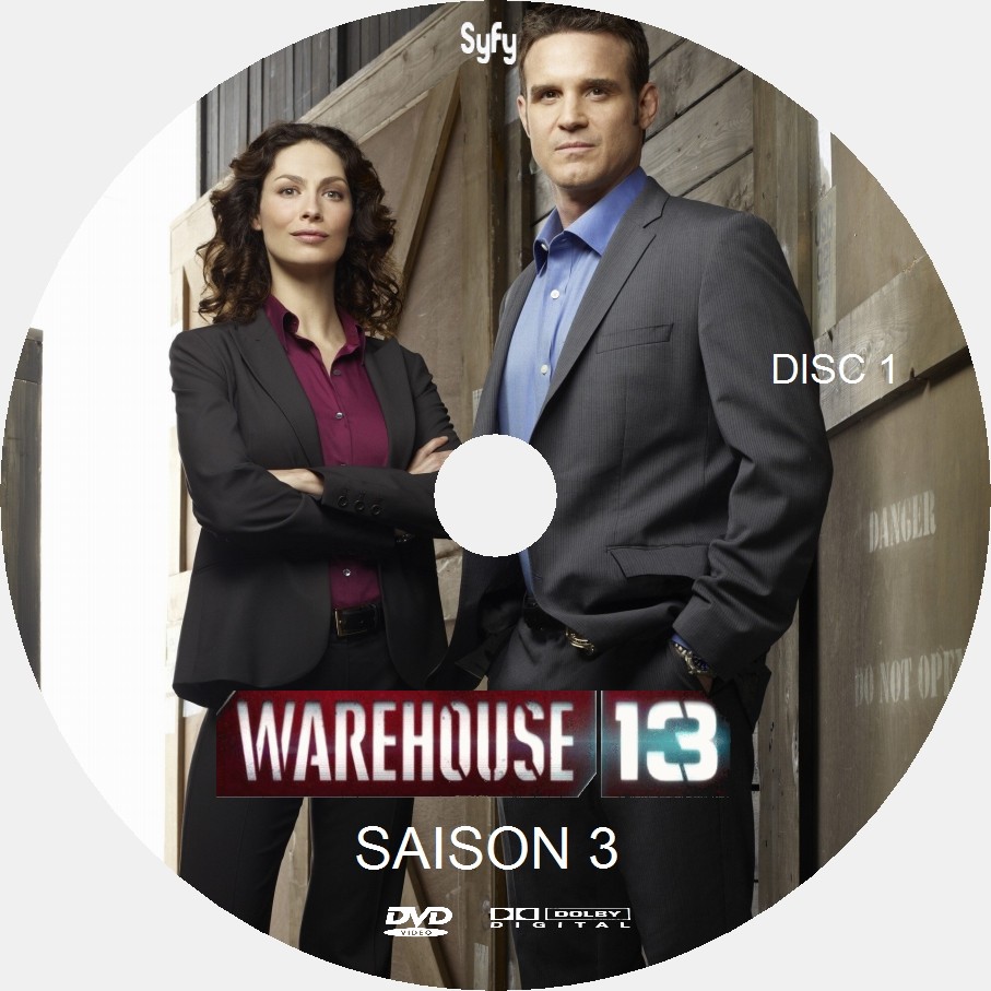 Warehouse 13 saison 3 DISC 1 custom
