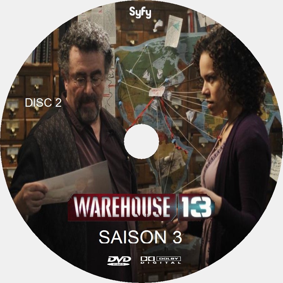 Warehouse 13 saison 3 DISC 2 custom