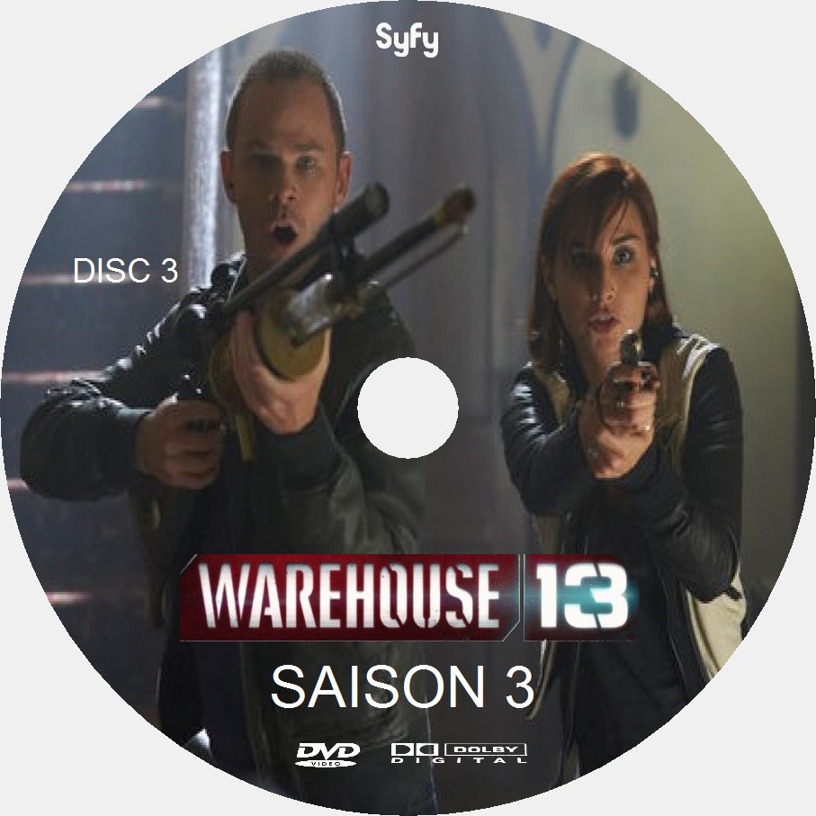 Warehouse 13 saison 3 DISC 3 custom