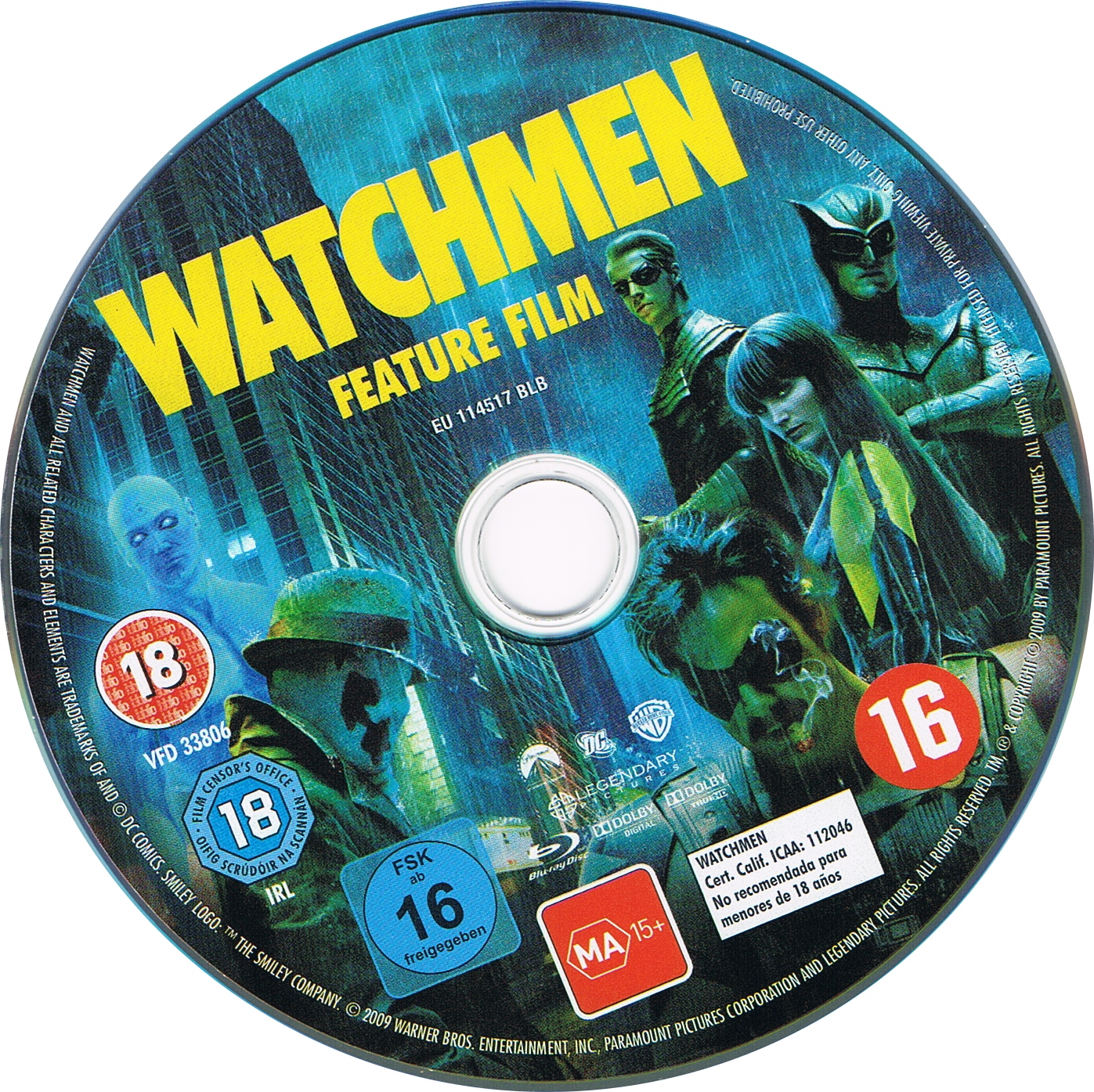 Watchmen les gardiens (BLU-RAY)