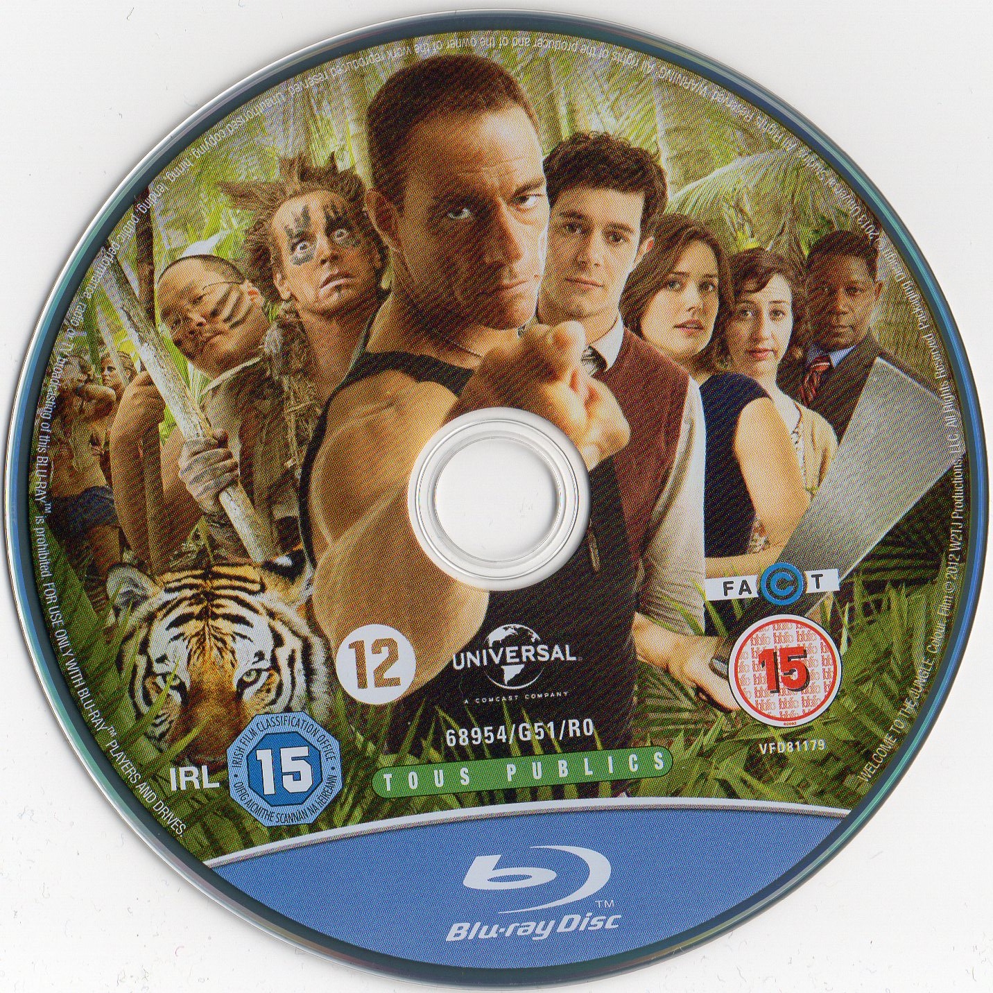 Welcome to the jungle (2012) (BLU-RAY)