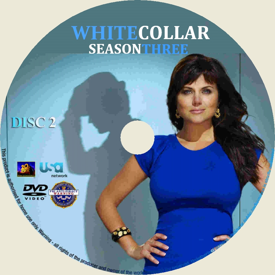 White Collar saison 3 DISC 2 custom