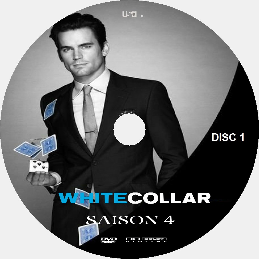 White Collar saison 4 DISC 1 custom