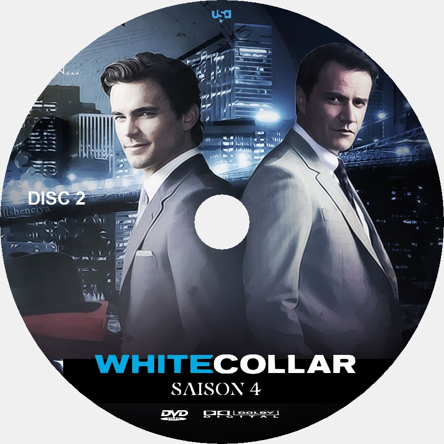 White Collar saison 4 DISC 2 custom