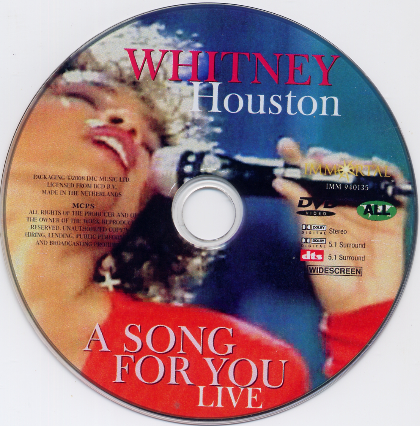 Whitney Houston - A song for you live 1991