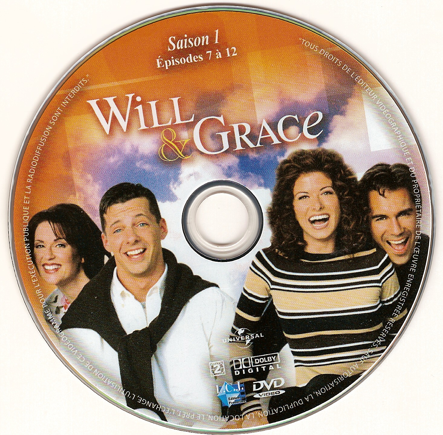 Will et Grace Saison 1 DISC 2