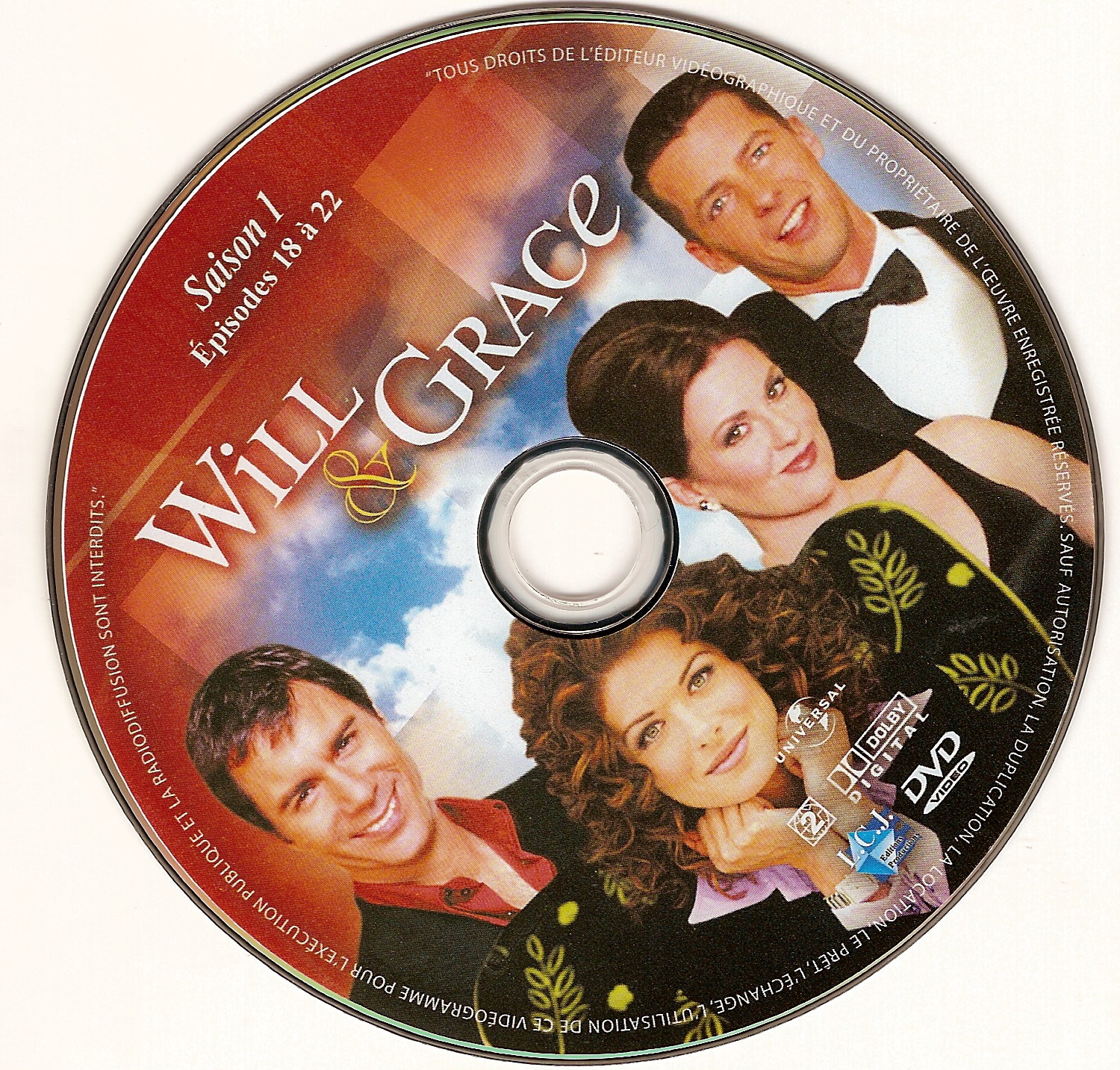 Will et Grace Saison 1 DISC 4